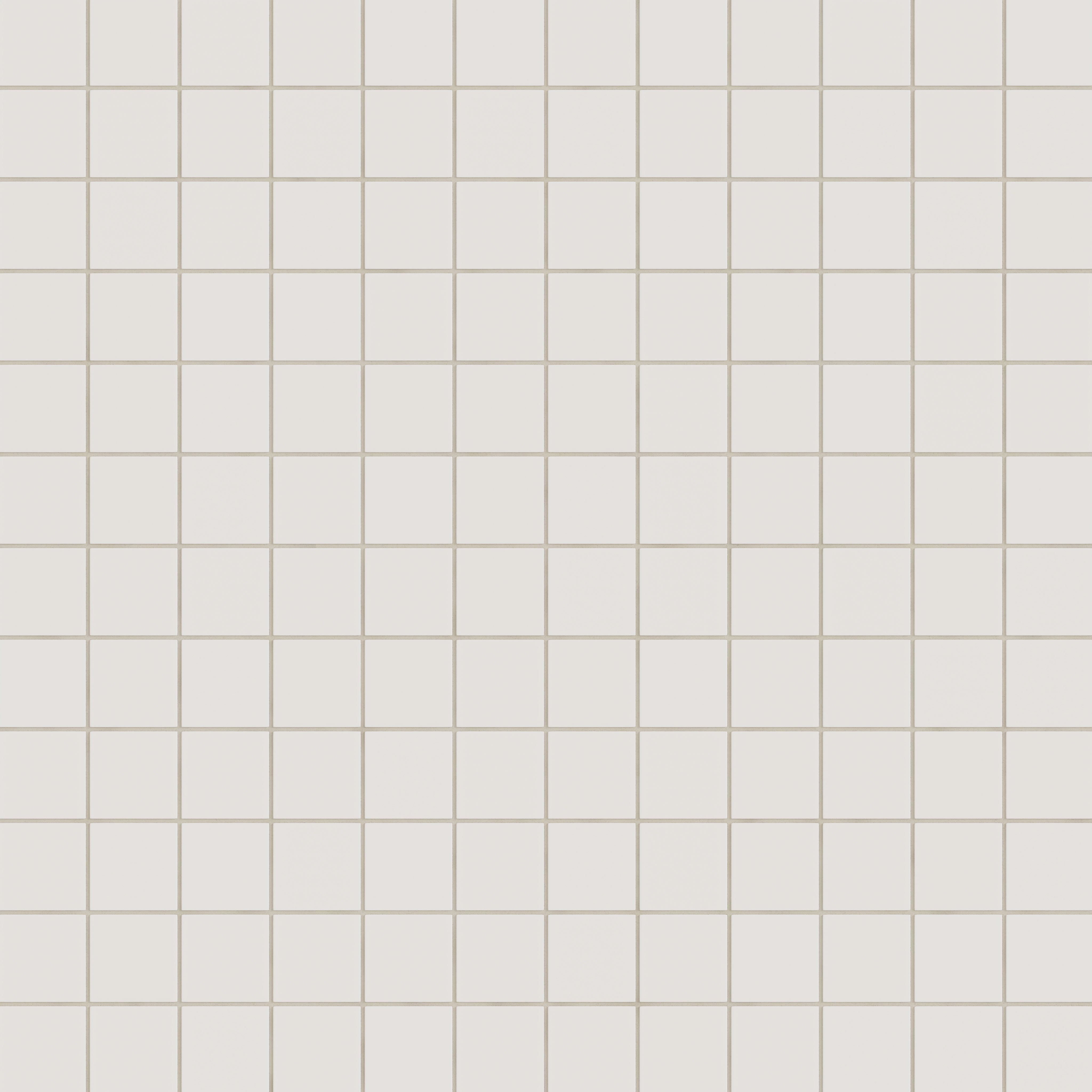 3x3 Straight Set Sheeted Natural Press Ceramic Mosaic Tile in Pearl Matte