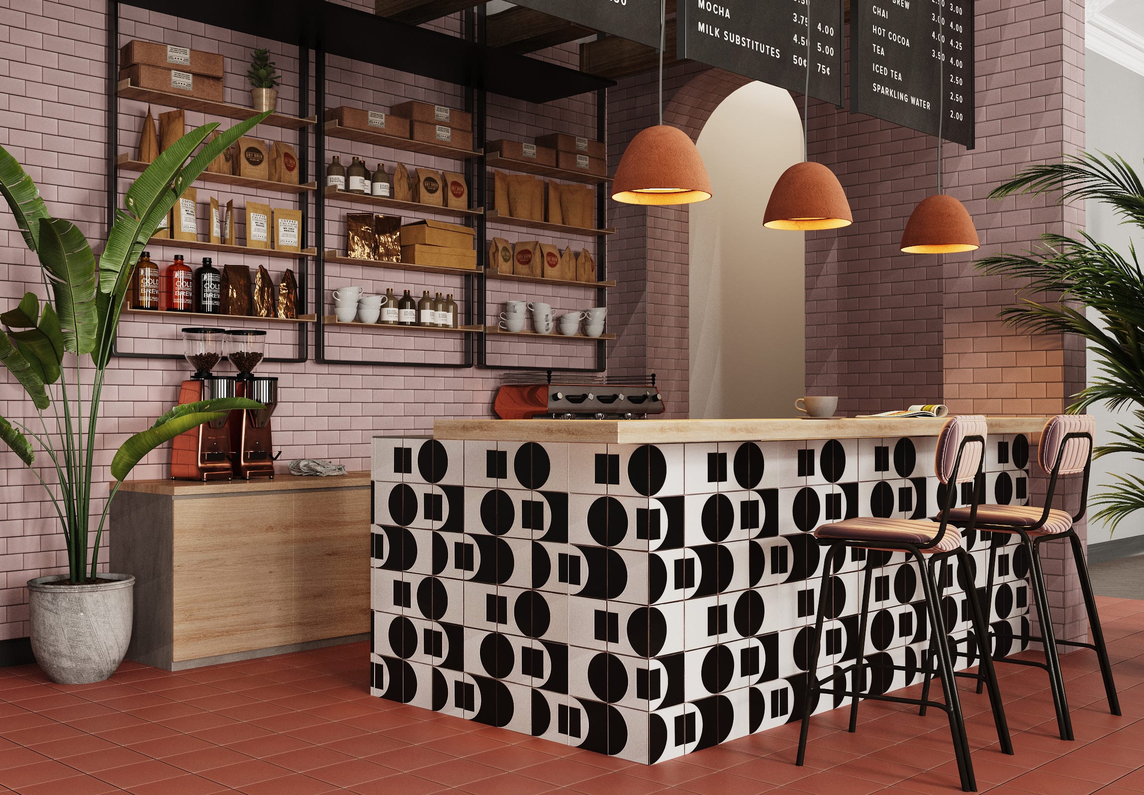 3x6 Original Ceramic Tile in Painted Sky Gloss