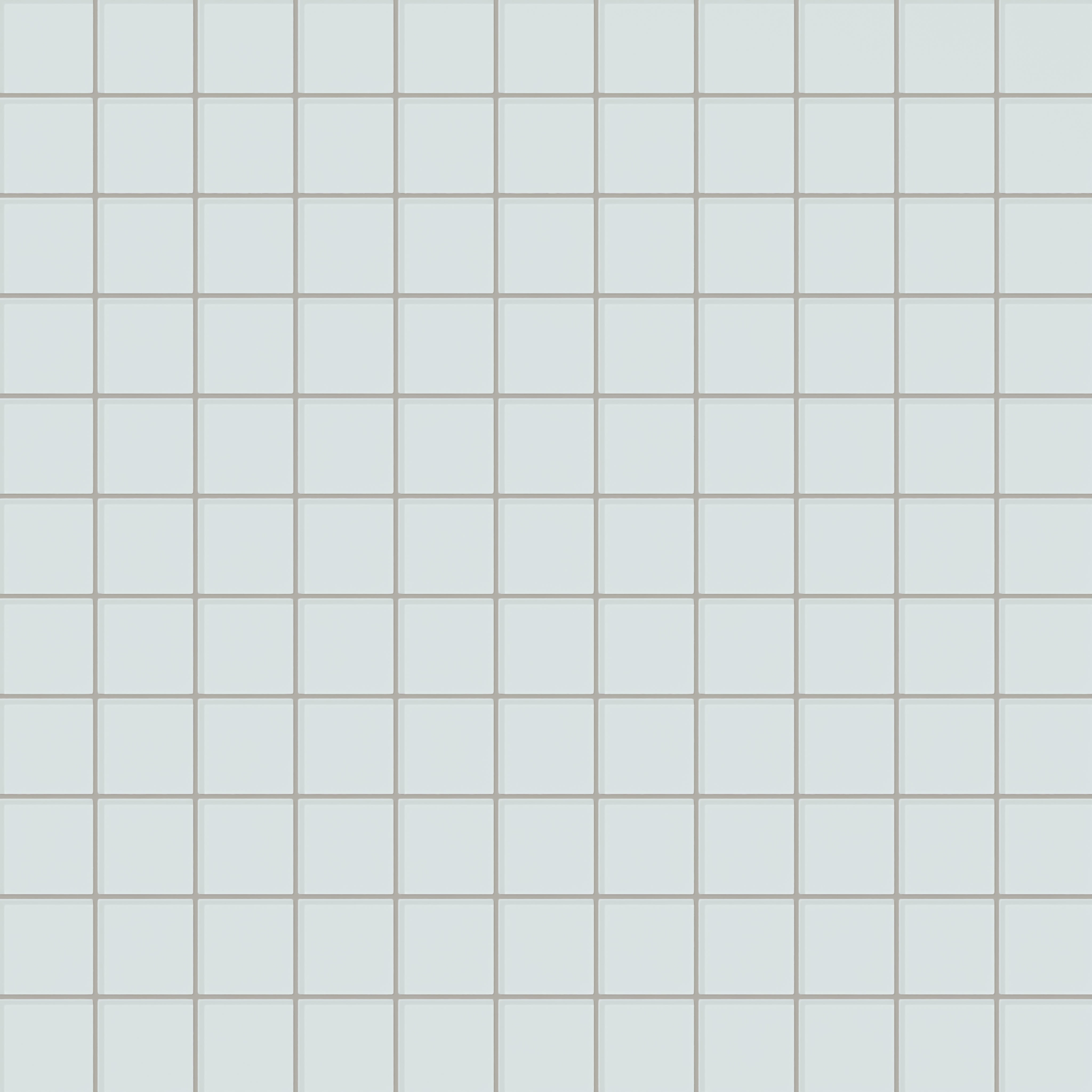 3x3 Straight Set Sheeted Glass Mosaic Tile in Warbler Gloss