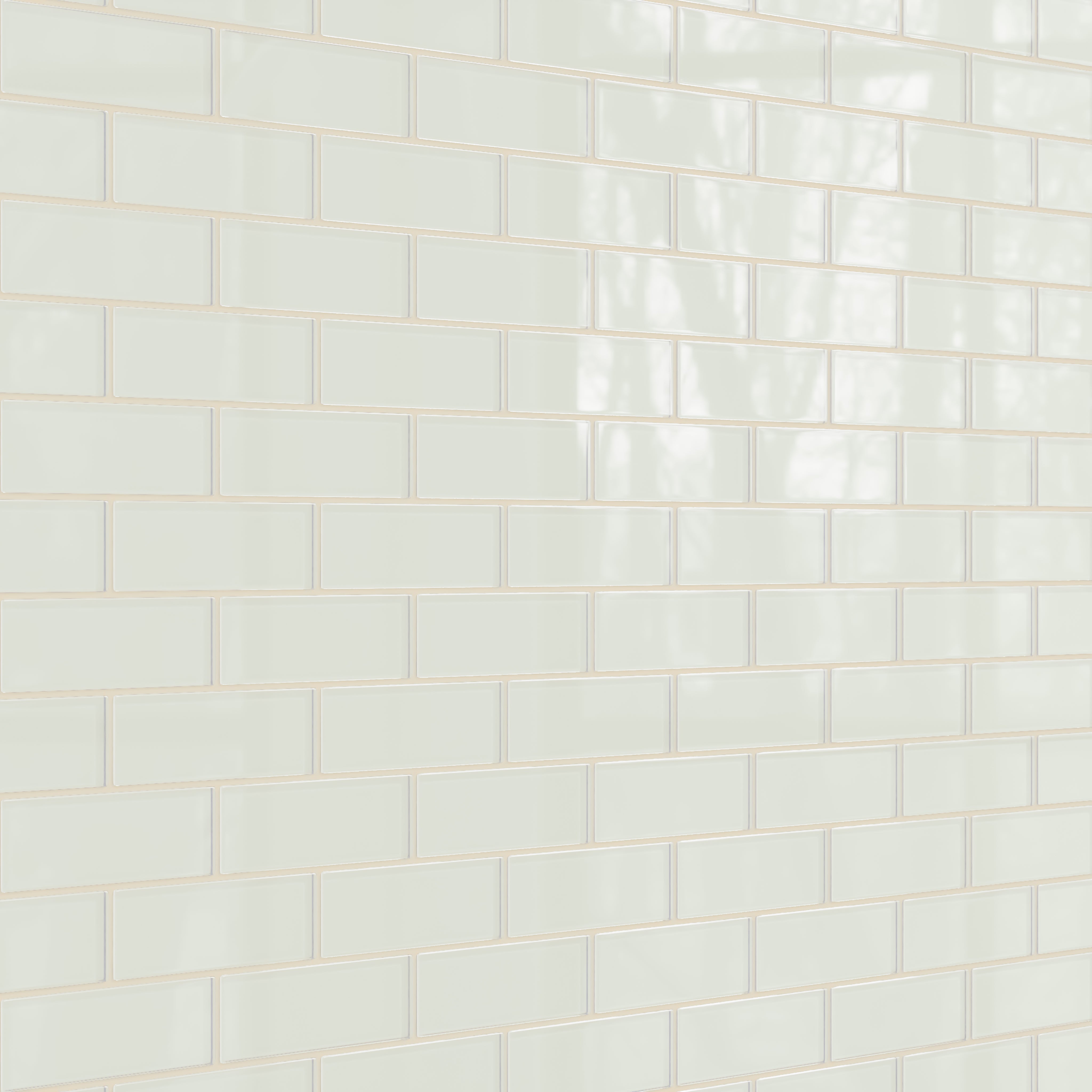 2x6 Glass Tile in Flycatcher Gloss