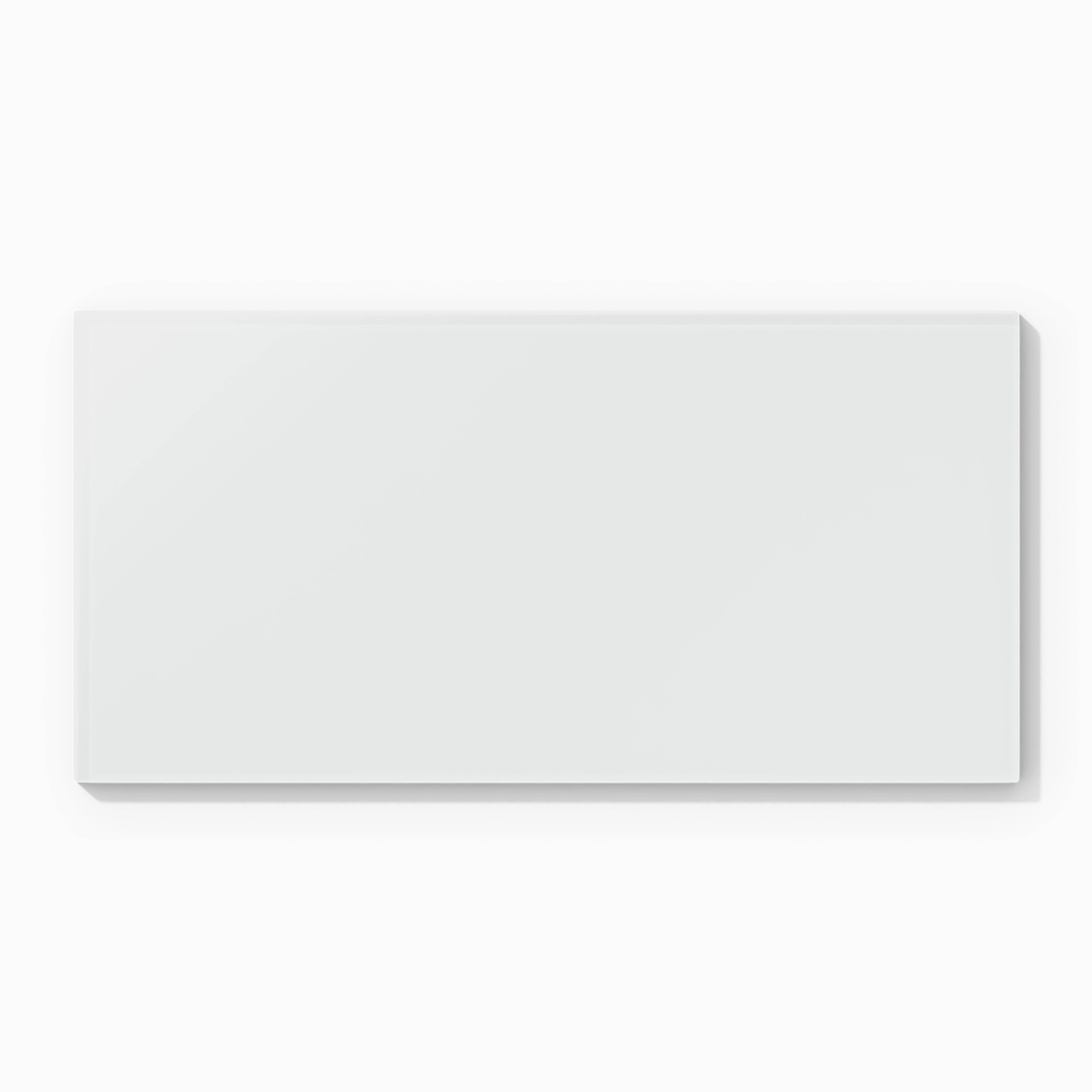 6x12 Glass Tile in Egret Matte