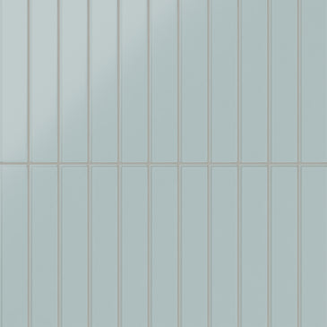 2x12 Glass Tile in Great Blue Heron Matte