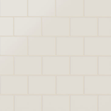 4x6 Glass Tile in Dove Matte