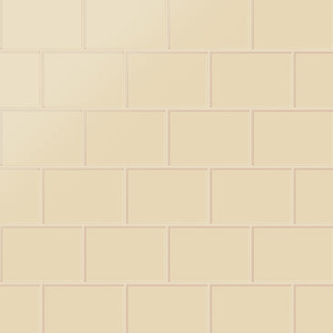 4x6 Glass Tile in Chickadee Matte