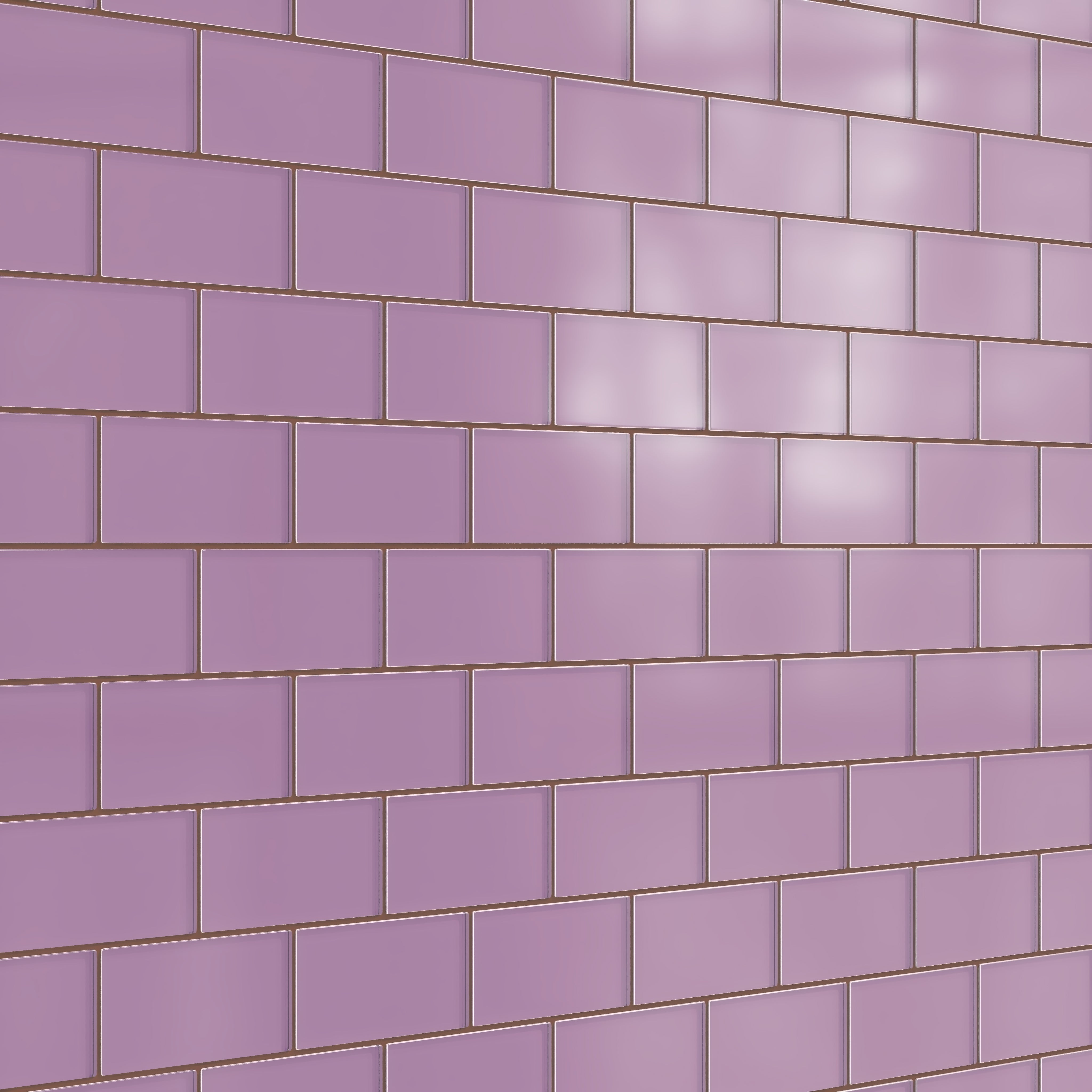 3x6 Glass Tile in Waxbill Matte