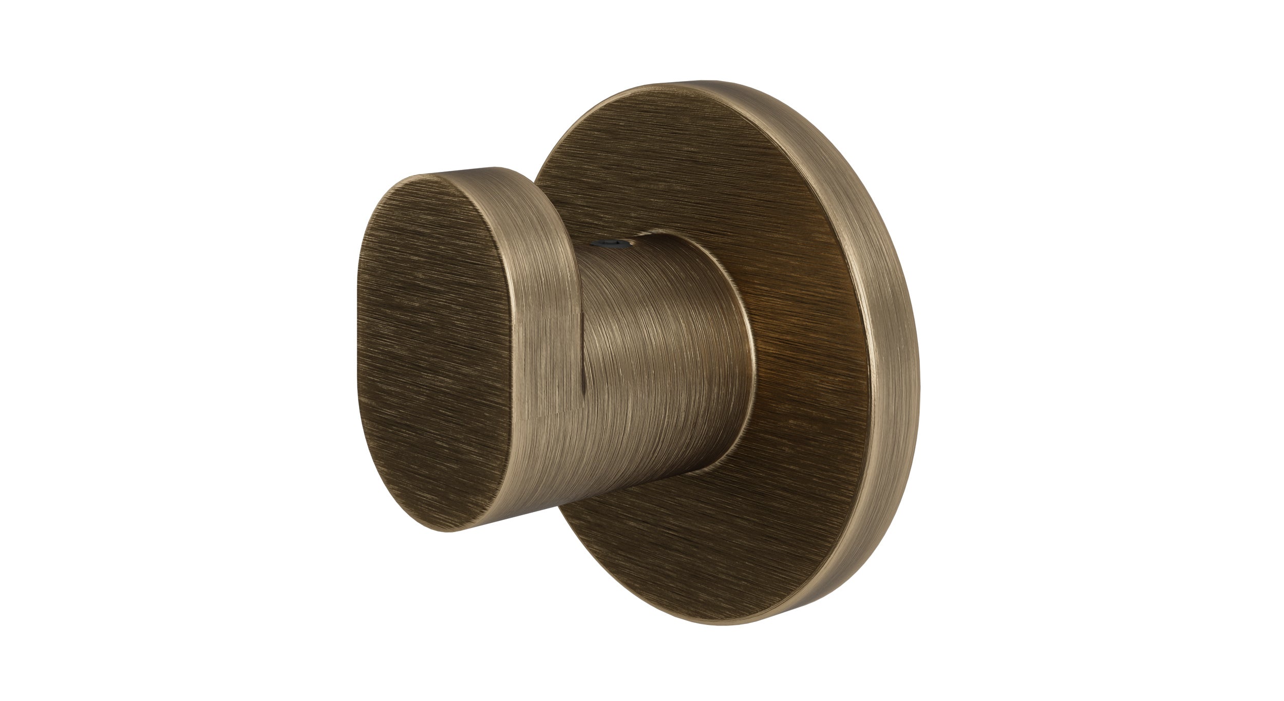 Foundry Robe Hook in Antique Brass