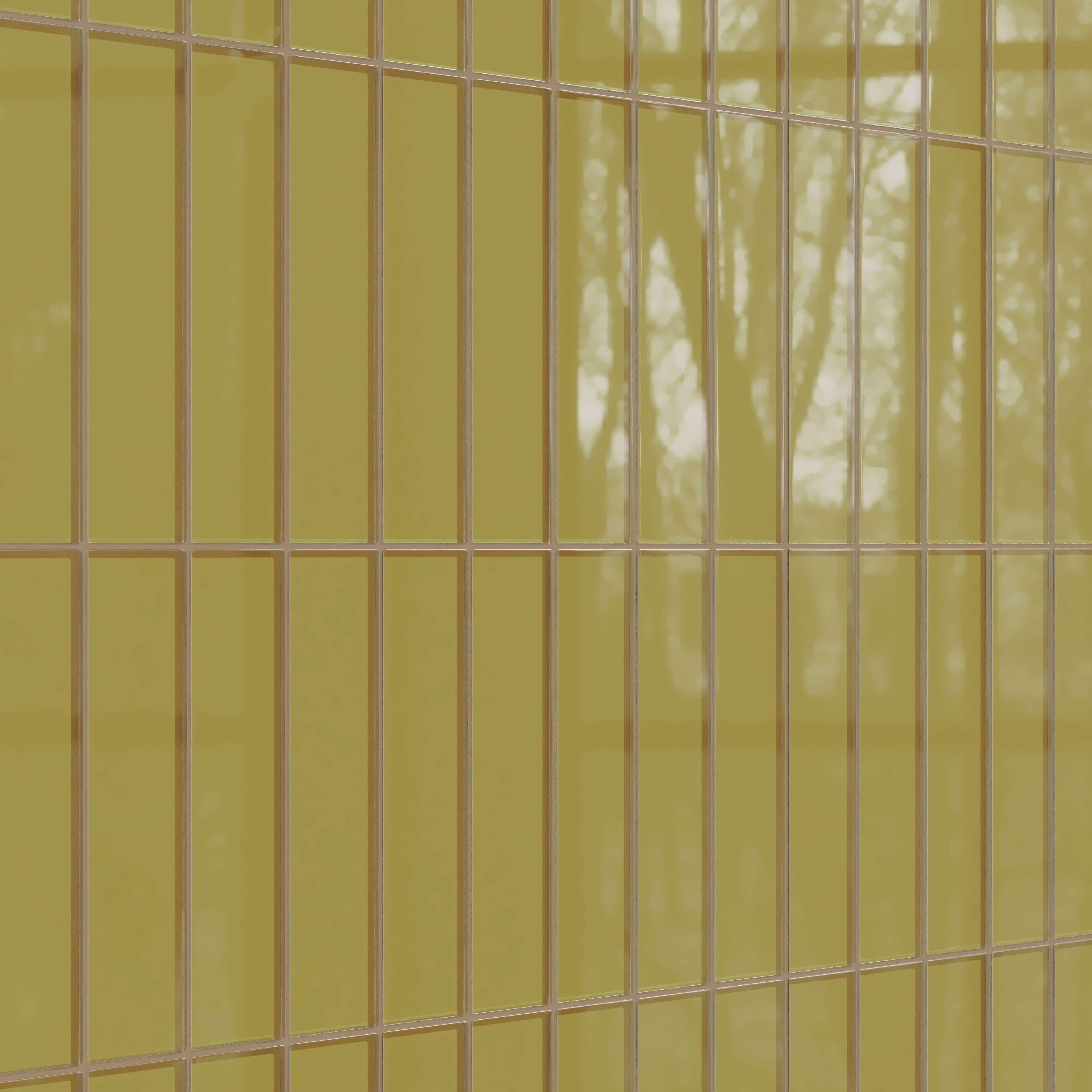 3x12 Glass Tile in Pine Siskin Gloss