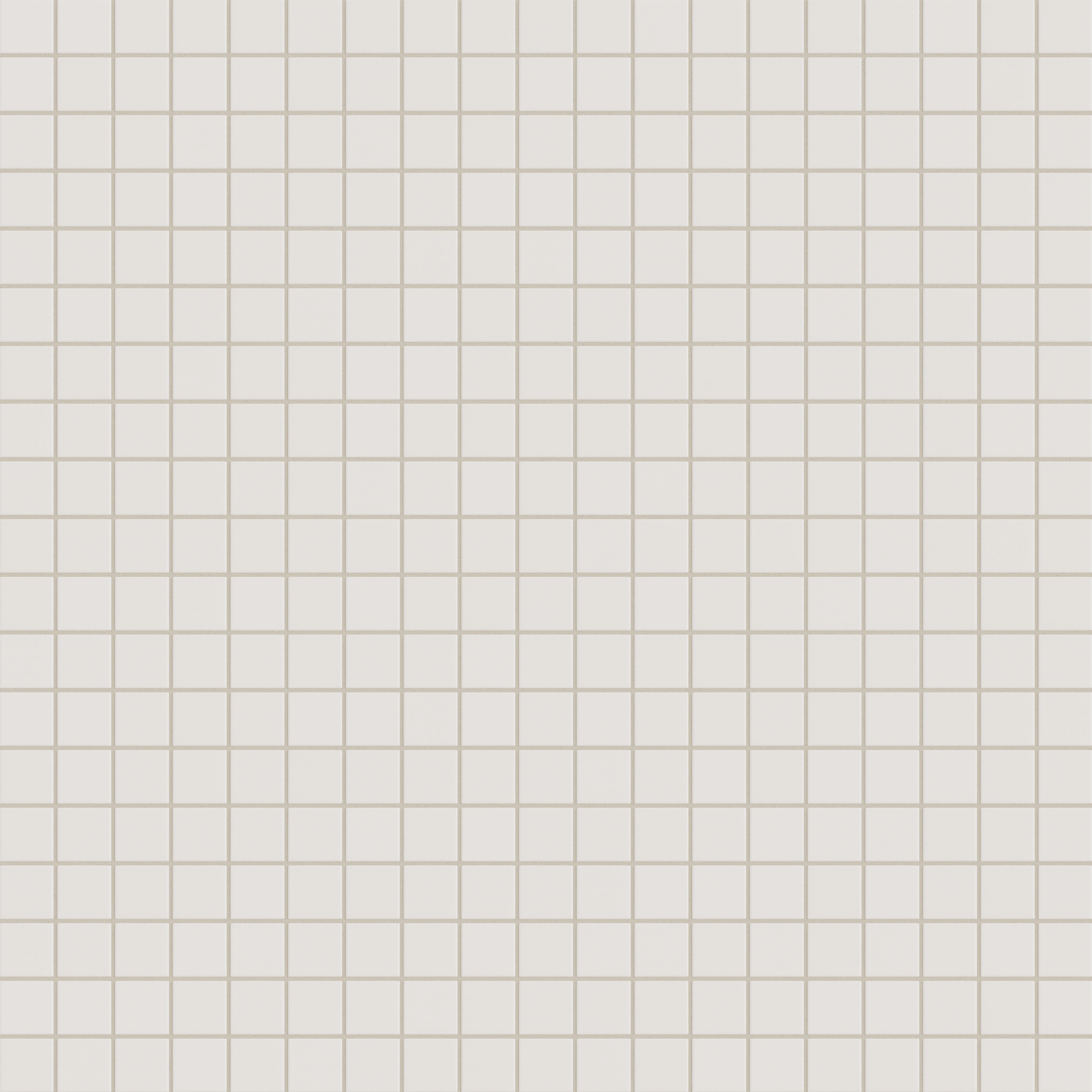 2x2 Straight Set Sheeted Natural Press Ceramic Mosaic Tile in Pearl Matte