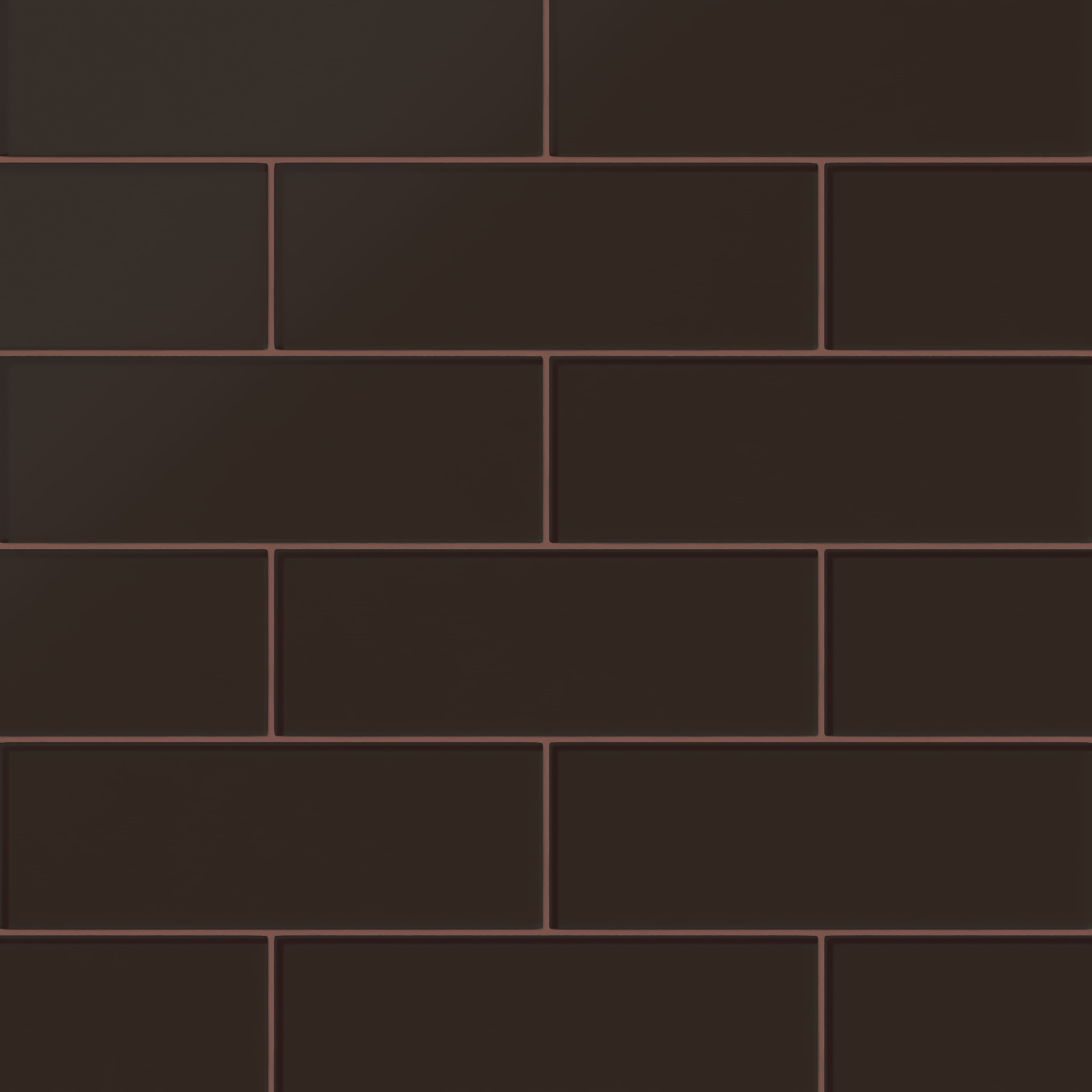 4x12 Glass Tile in Nighthawk Matte