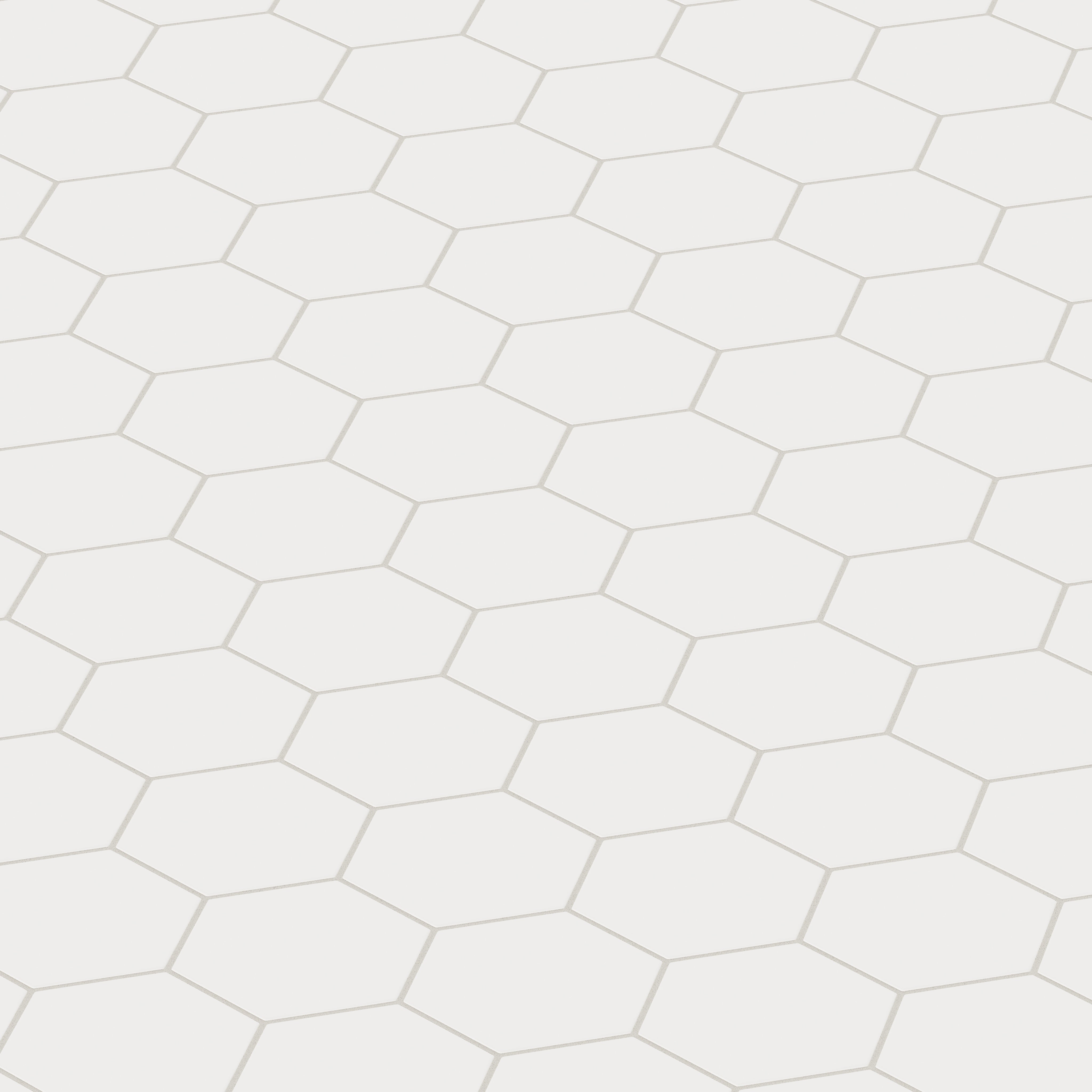 6" Hexagon Original Ceramic Tile in Calcite Matte