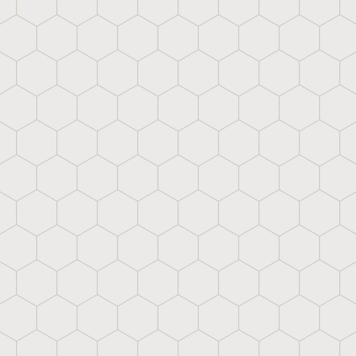 8" Hexagon Original Ceramic Tile in Calcite Matte