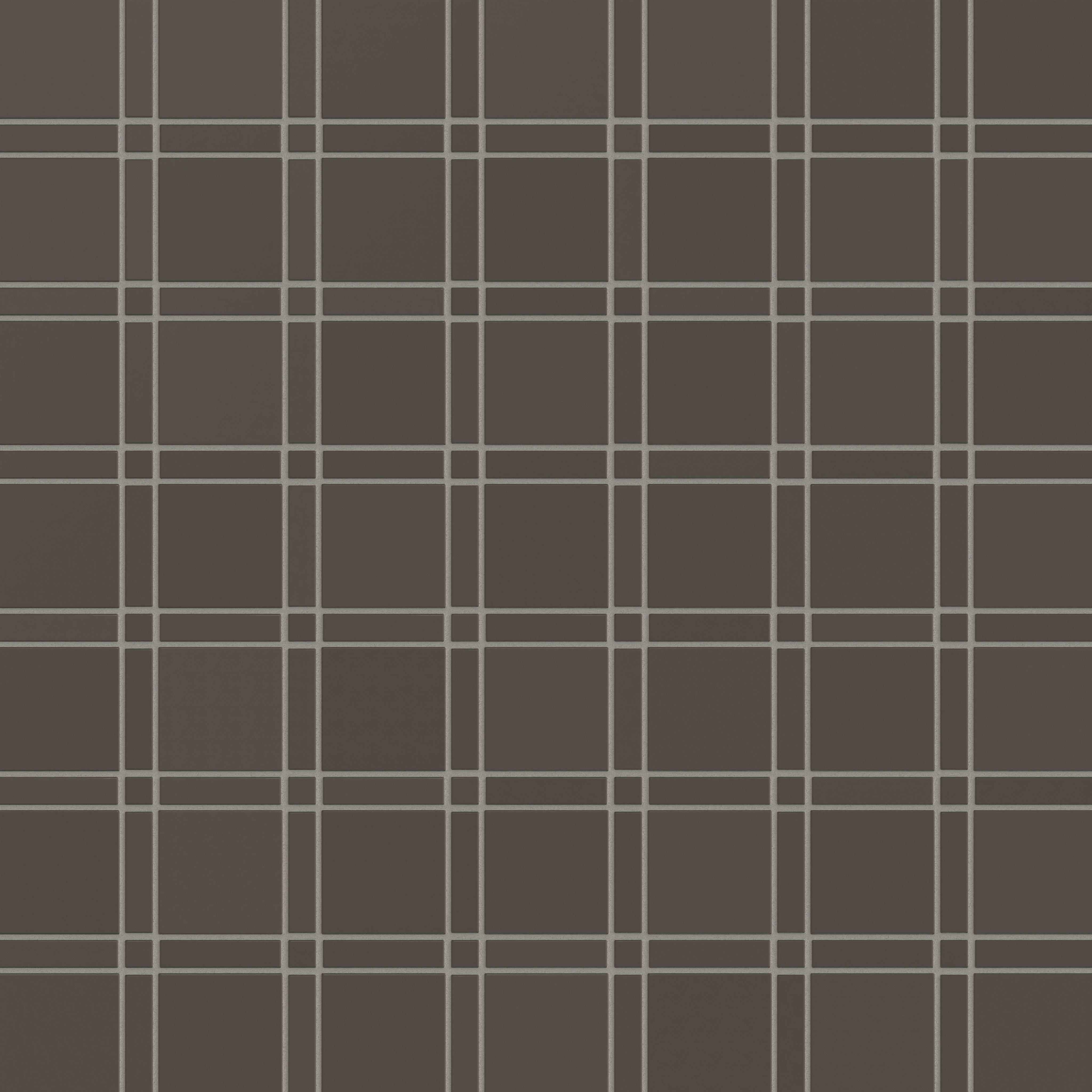 Lattice Sheeted Original Ceramic Tile in Carbon Matte