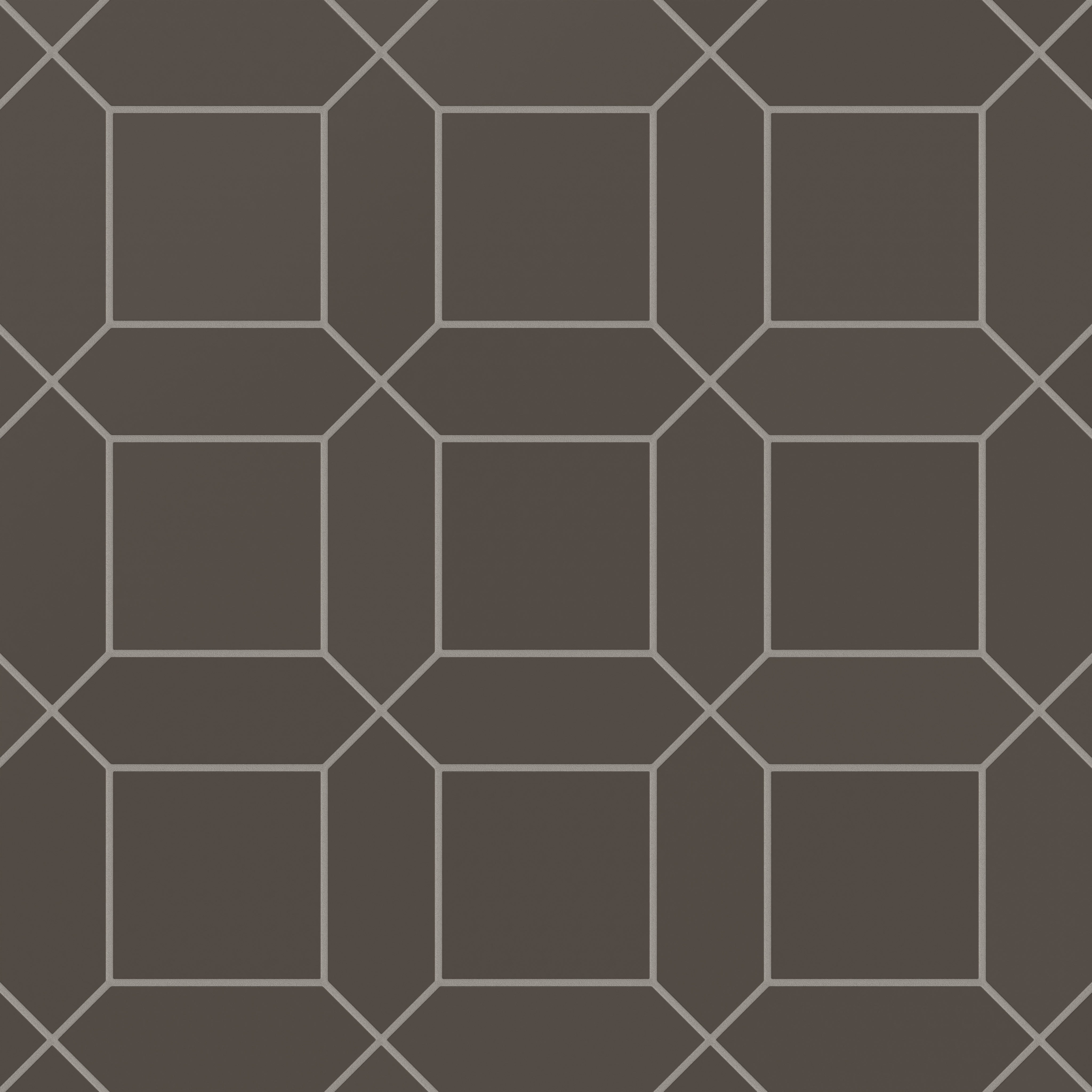 Atrium Original Ceramic Tile in Carbon Matte