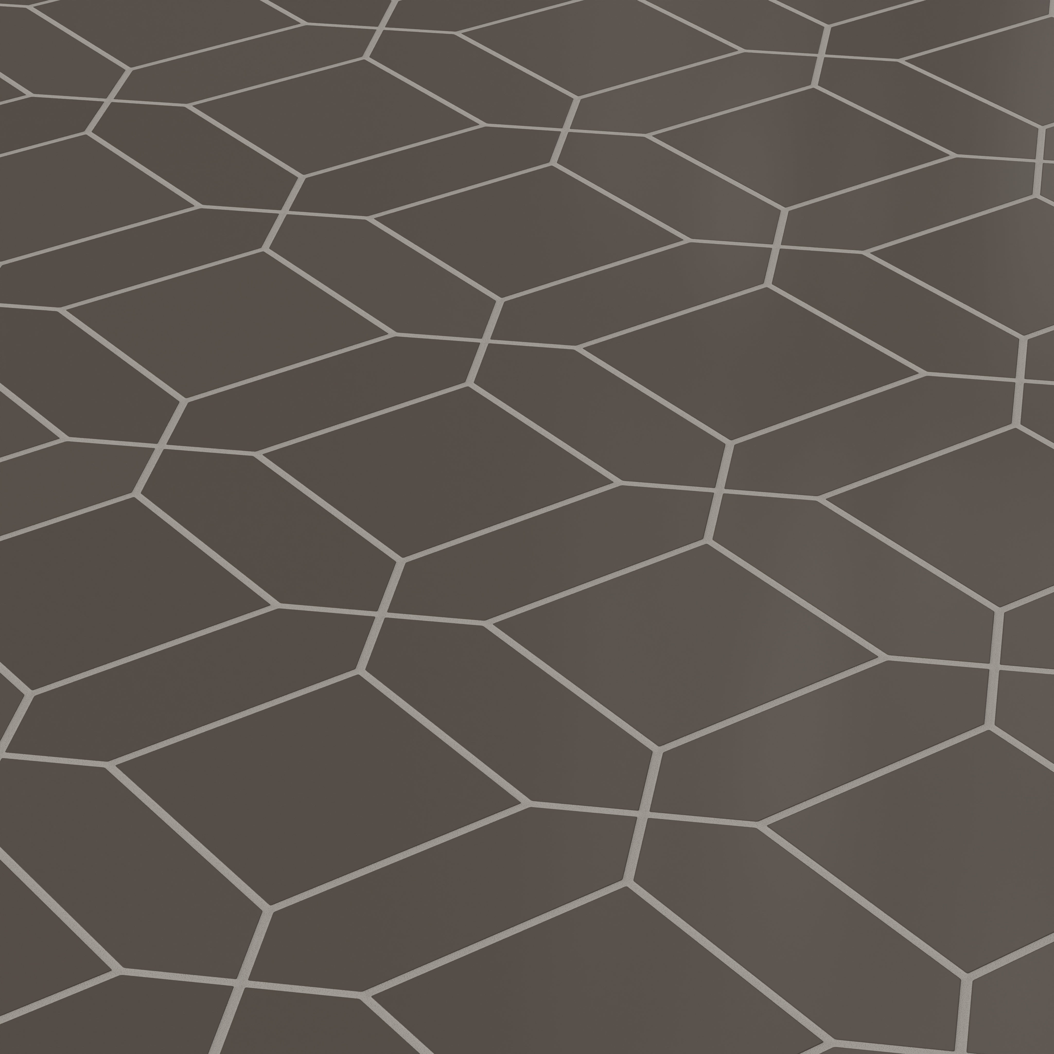 Atrium Original Ceramic Tile in Carbon Matte