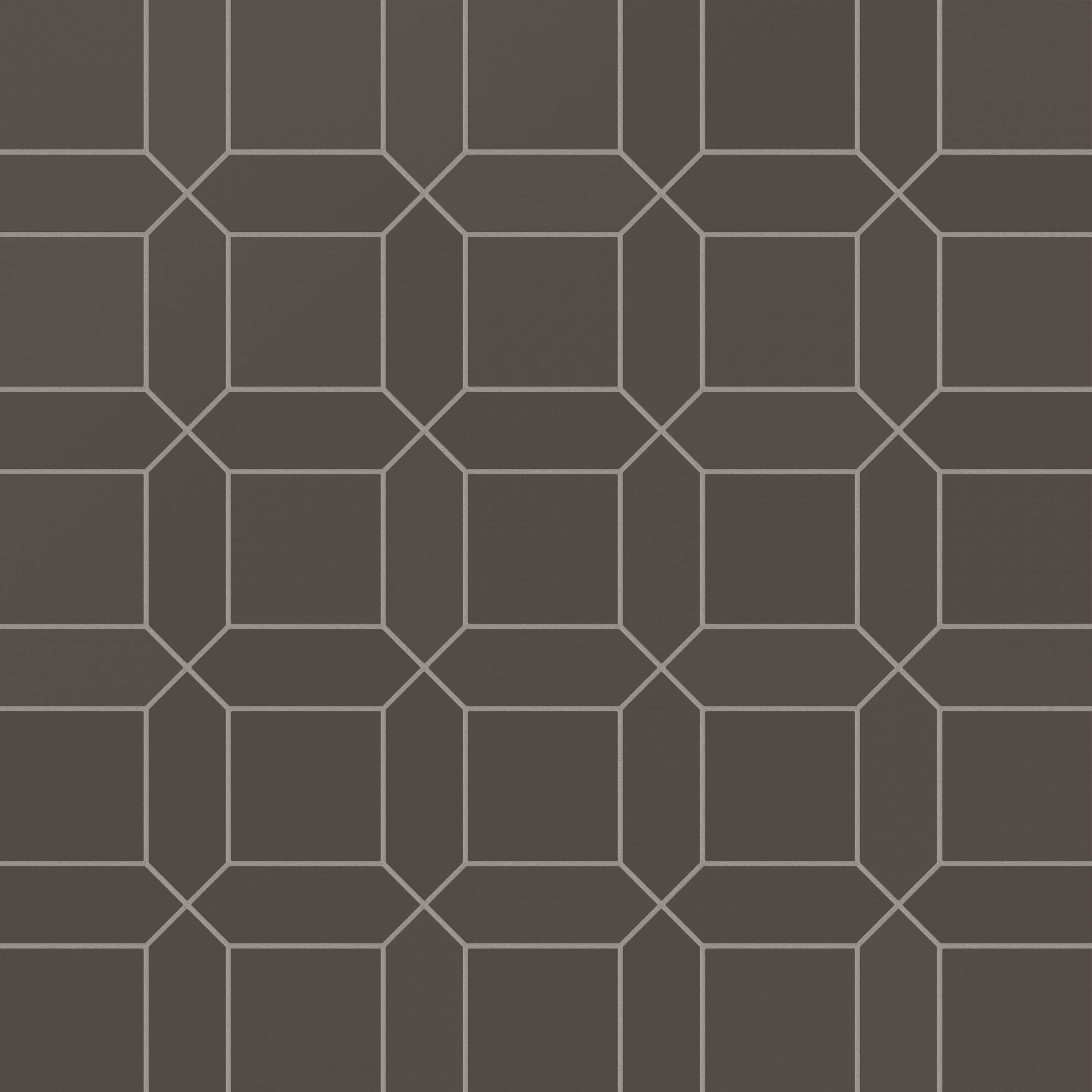 Atrium Original Ceramic Tile in Carbon Matte
