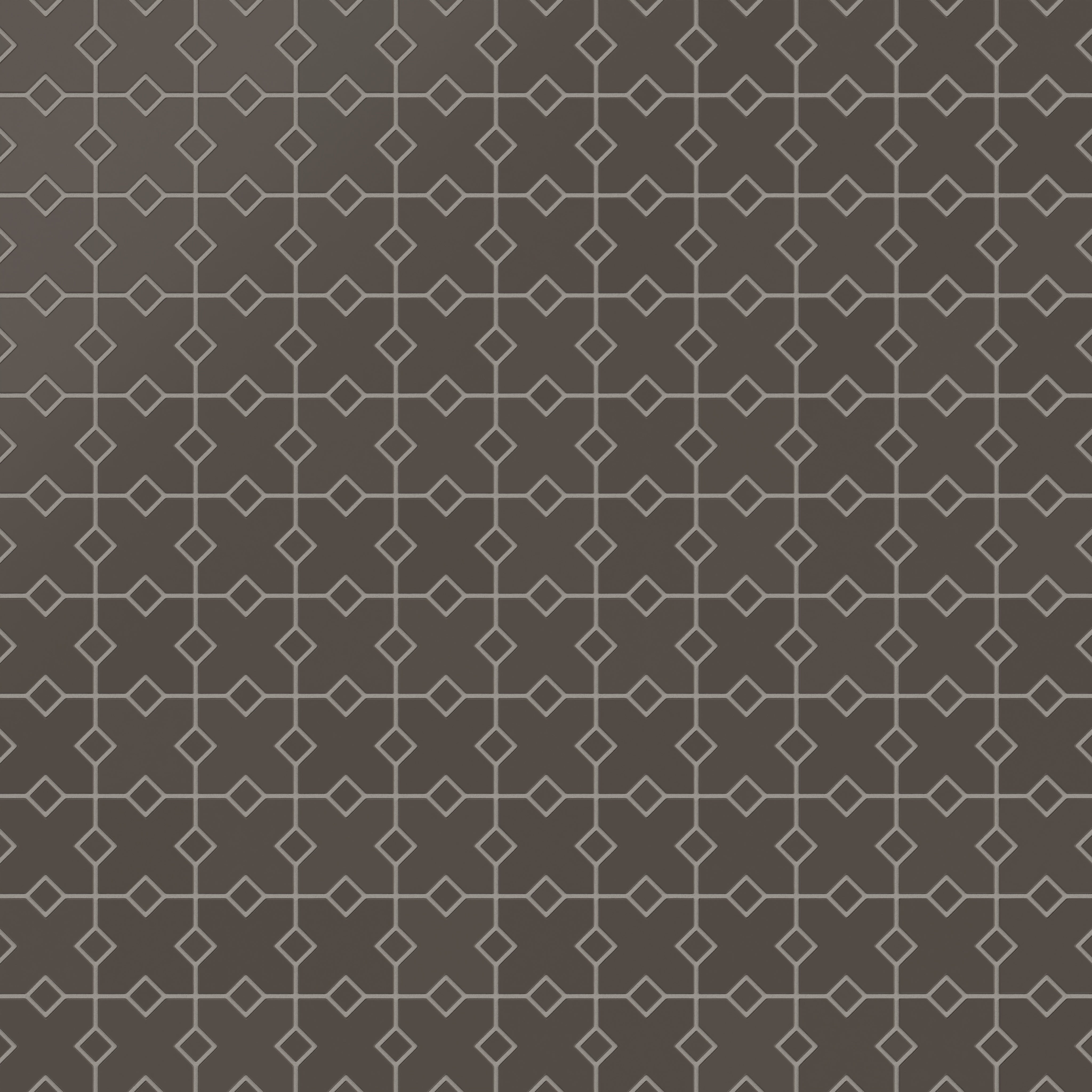 Hacienda Sheeted Original Ceramic Tile in Carbon Matte