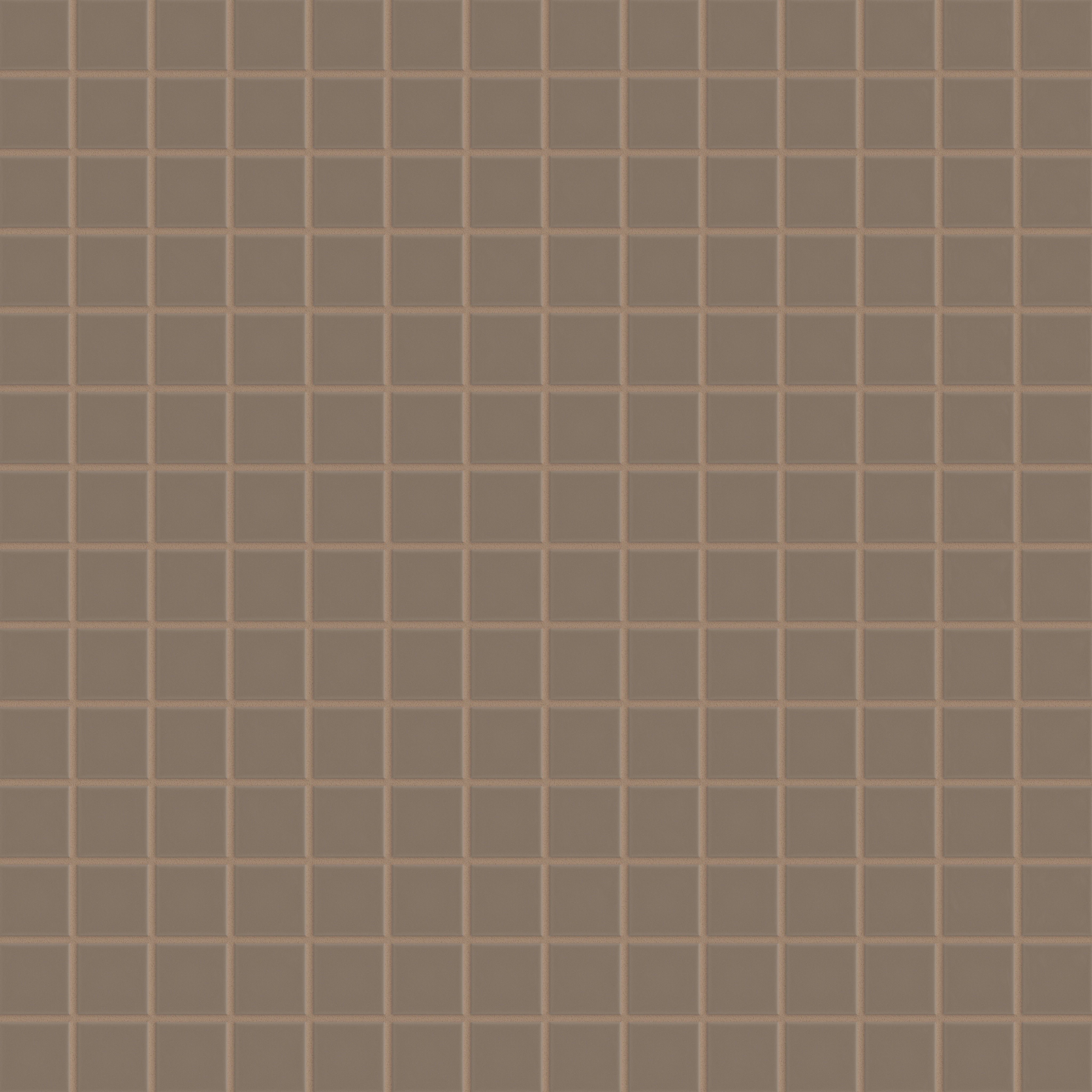 2x2 Straight Set Sheeted Original Ceramic Mosaic Tile in Cardamom Matte
