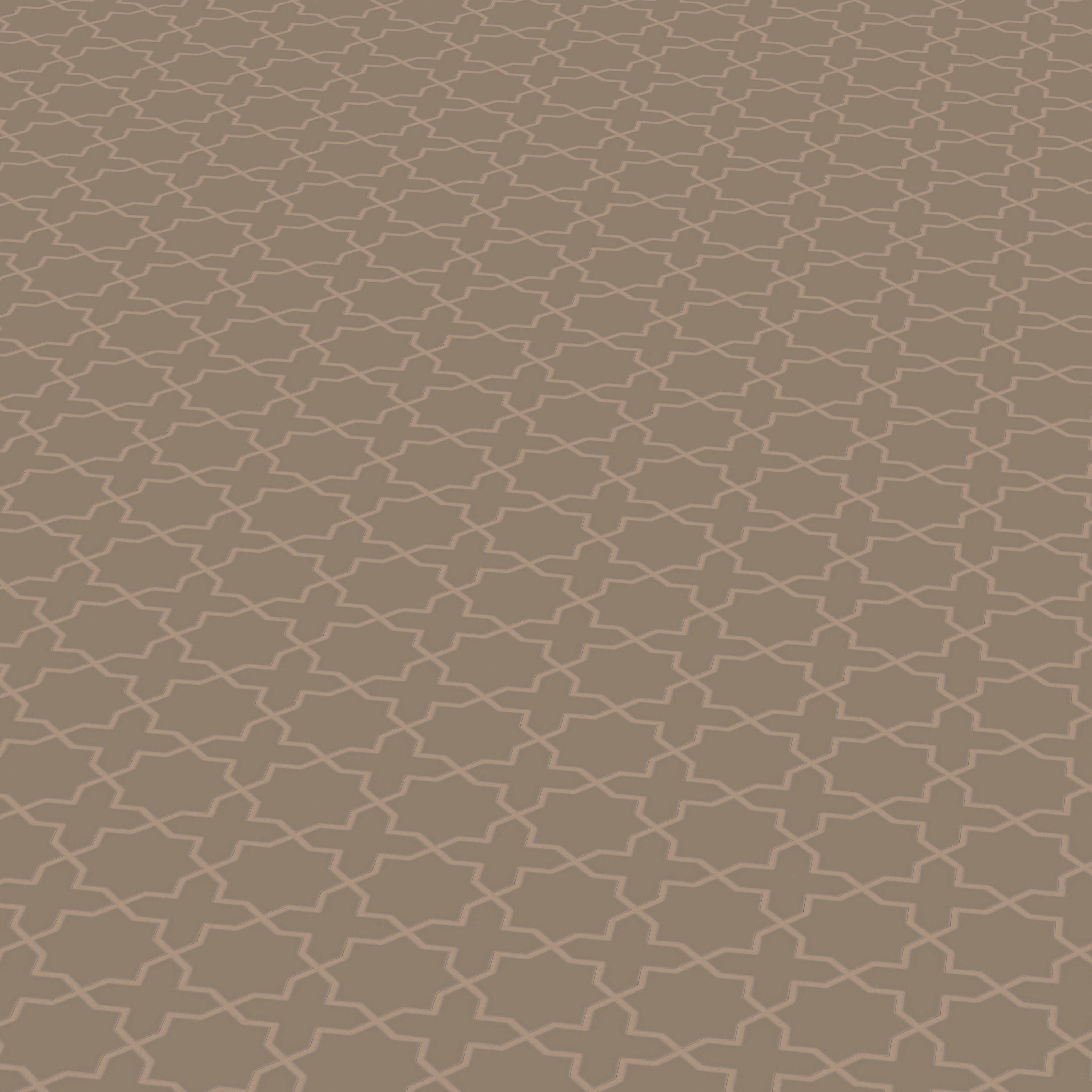Mini Star & Cross Original Ceramic Tile in Cardamom Matte
