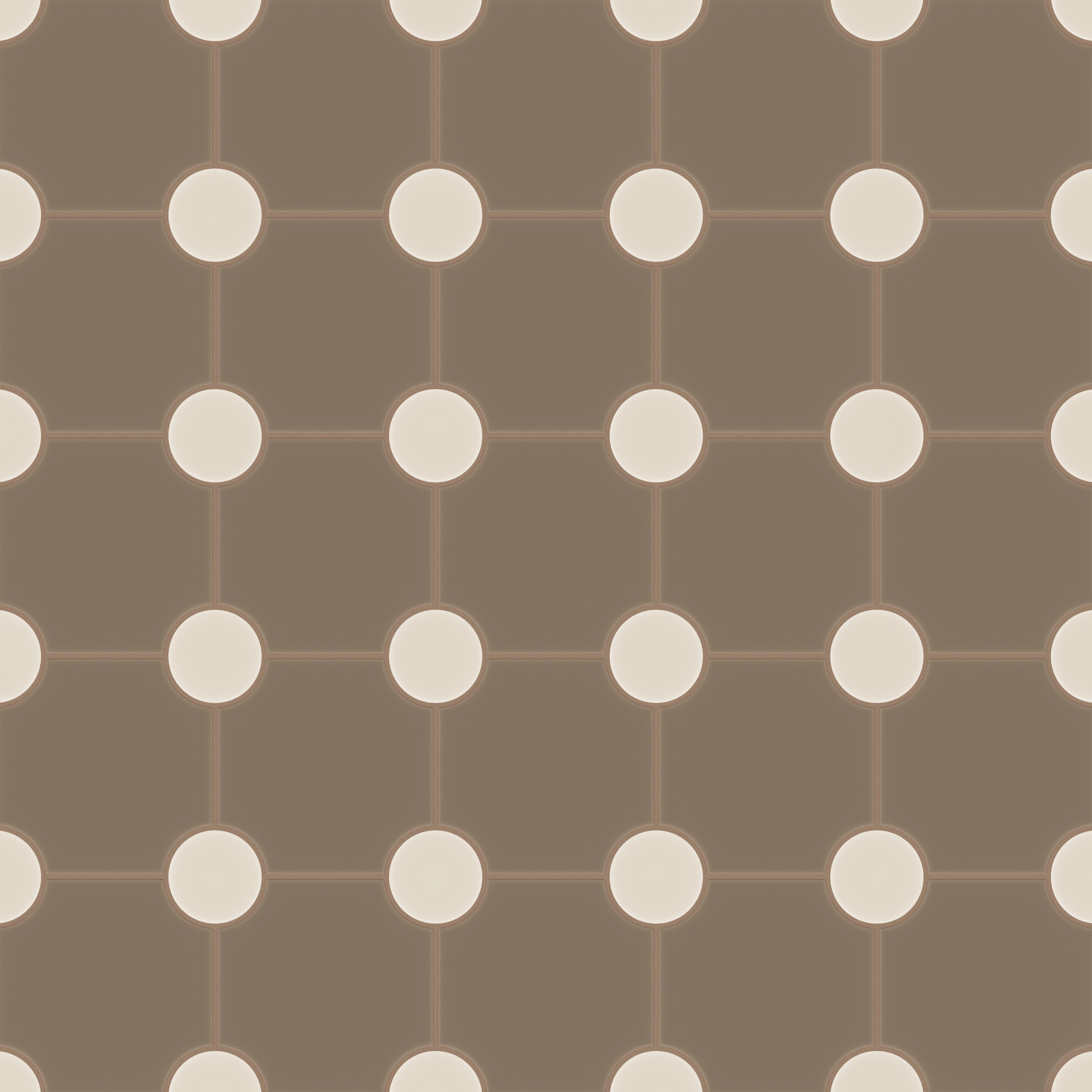 Portico Original Ceramic Tile in Cardamom Matte & Sand Dune Matte