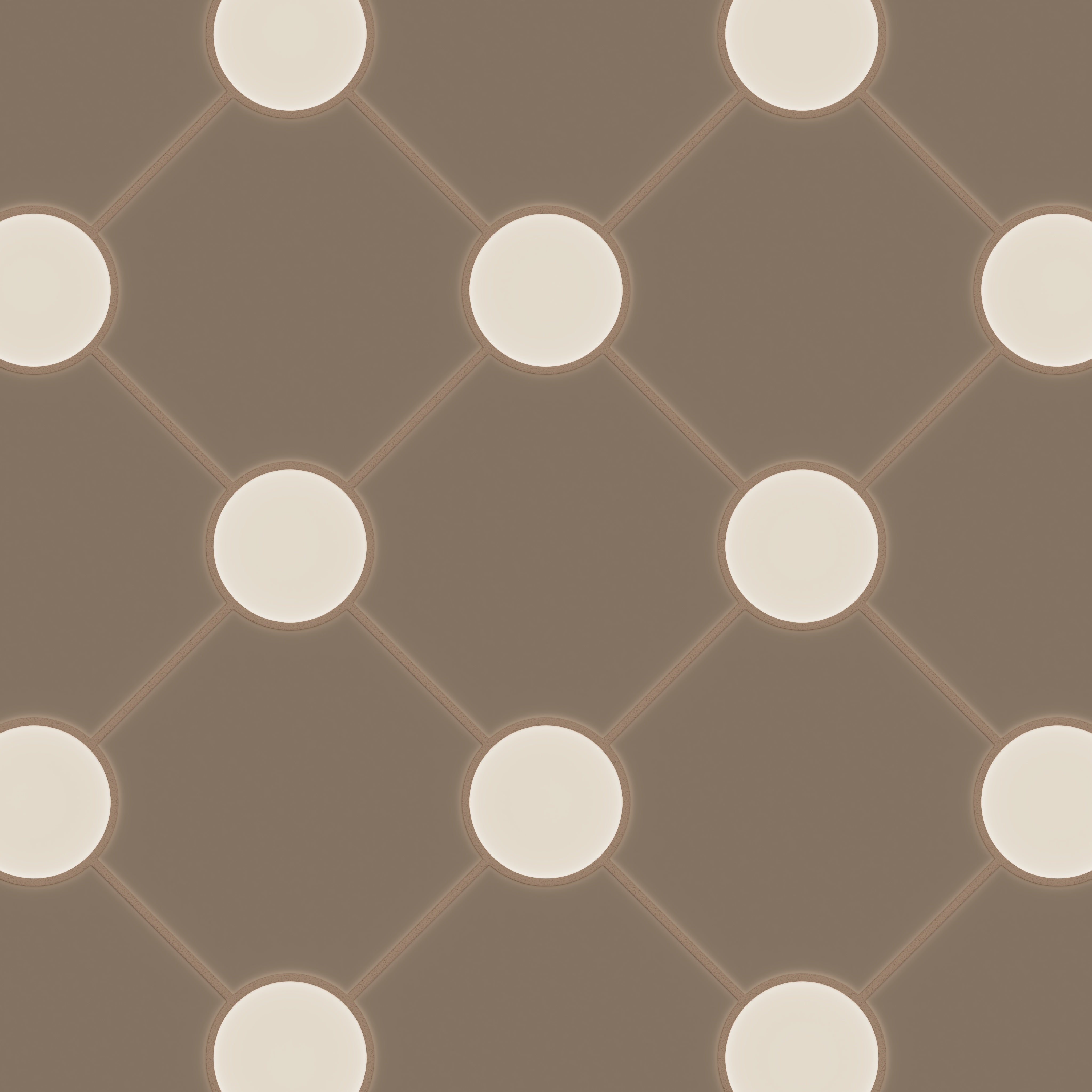 Portico Original Ceramic Tile in Cardamom Matte & Sand Dune Matte