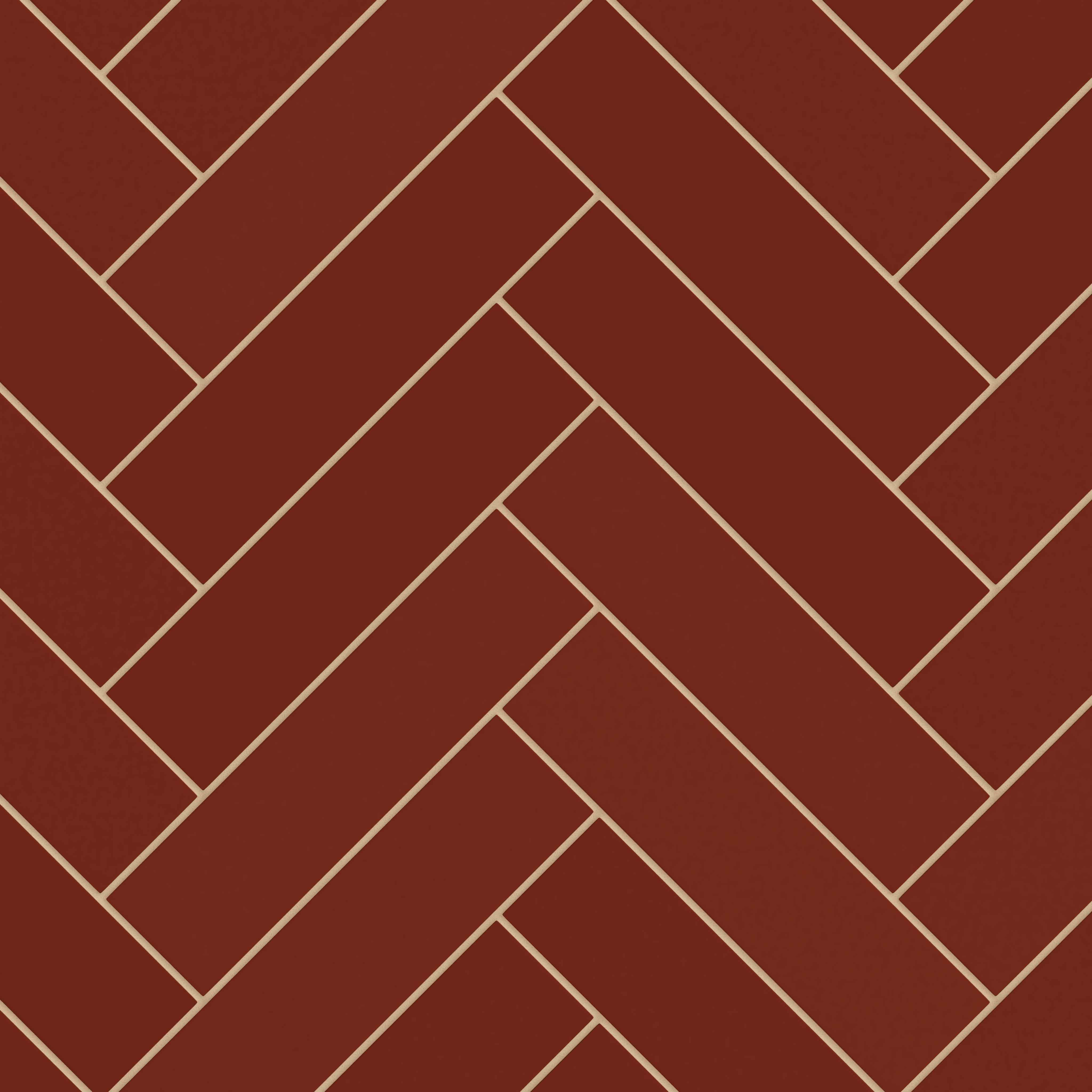 3x12 Natural Press Ceramic Tile in Carmine Matte