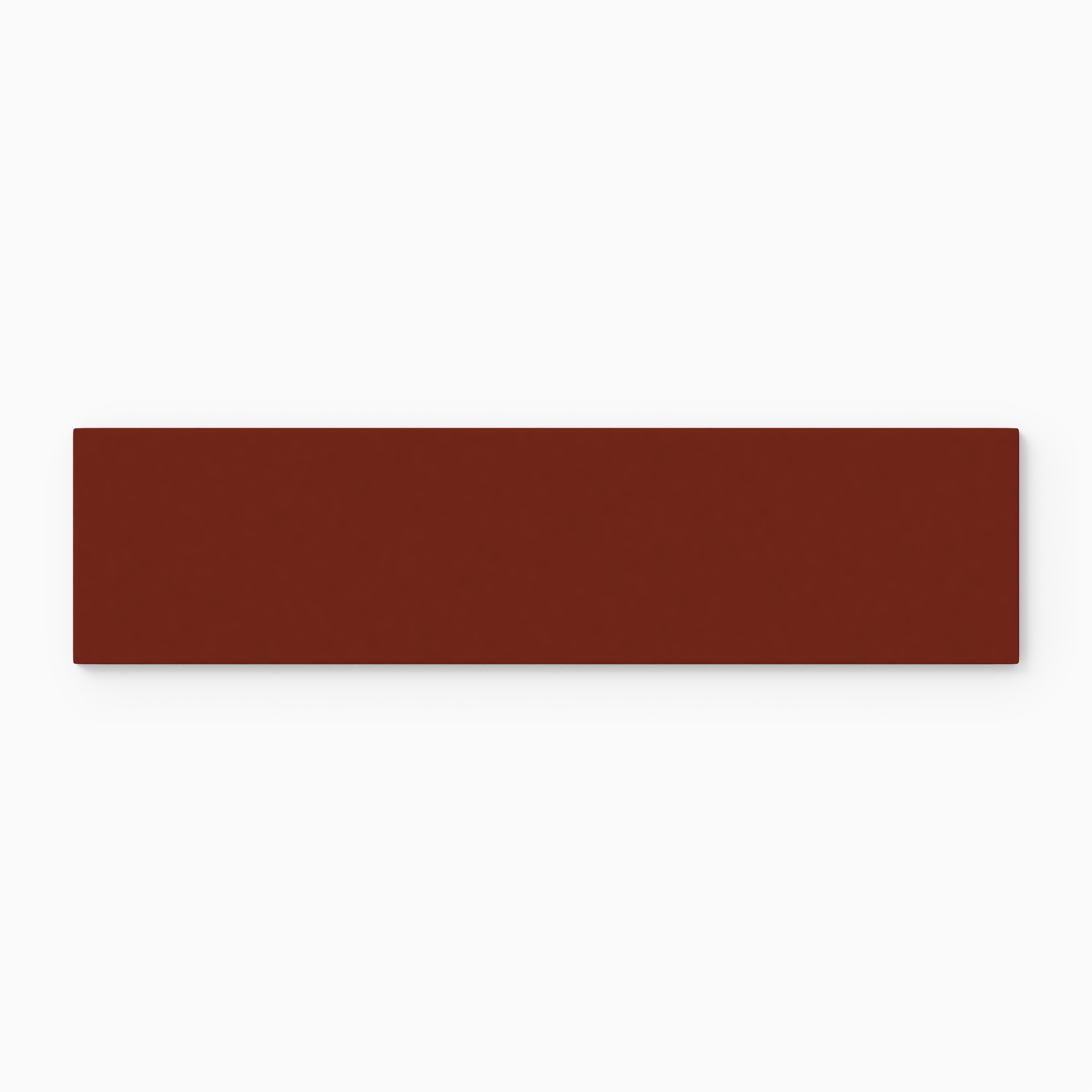 3x12 Natural Press Ceramic Tile in Carmine Matte
