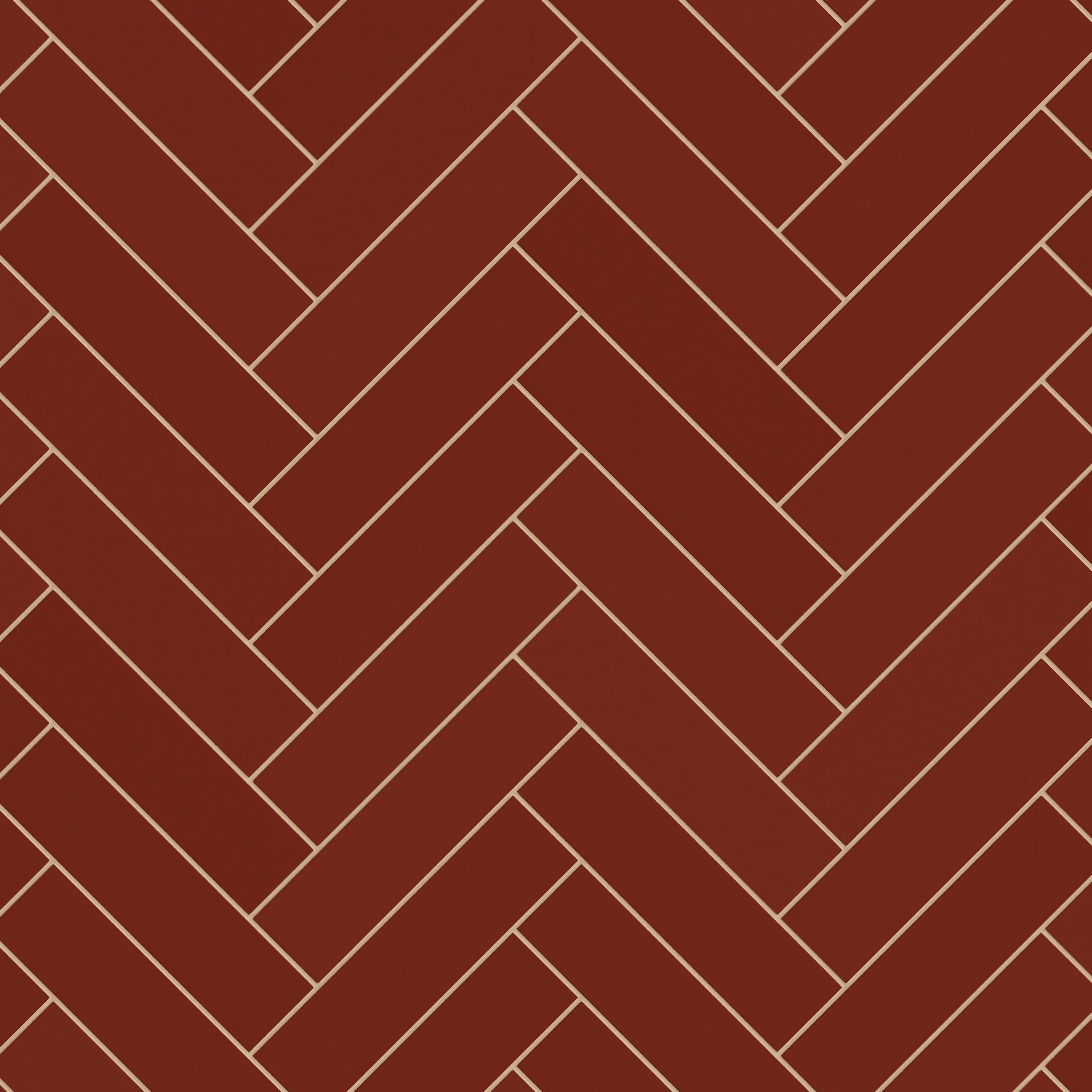 3x12 Natural Press Ceramic Tile in Carmine Matte