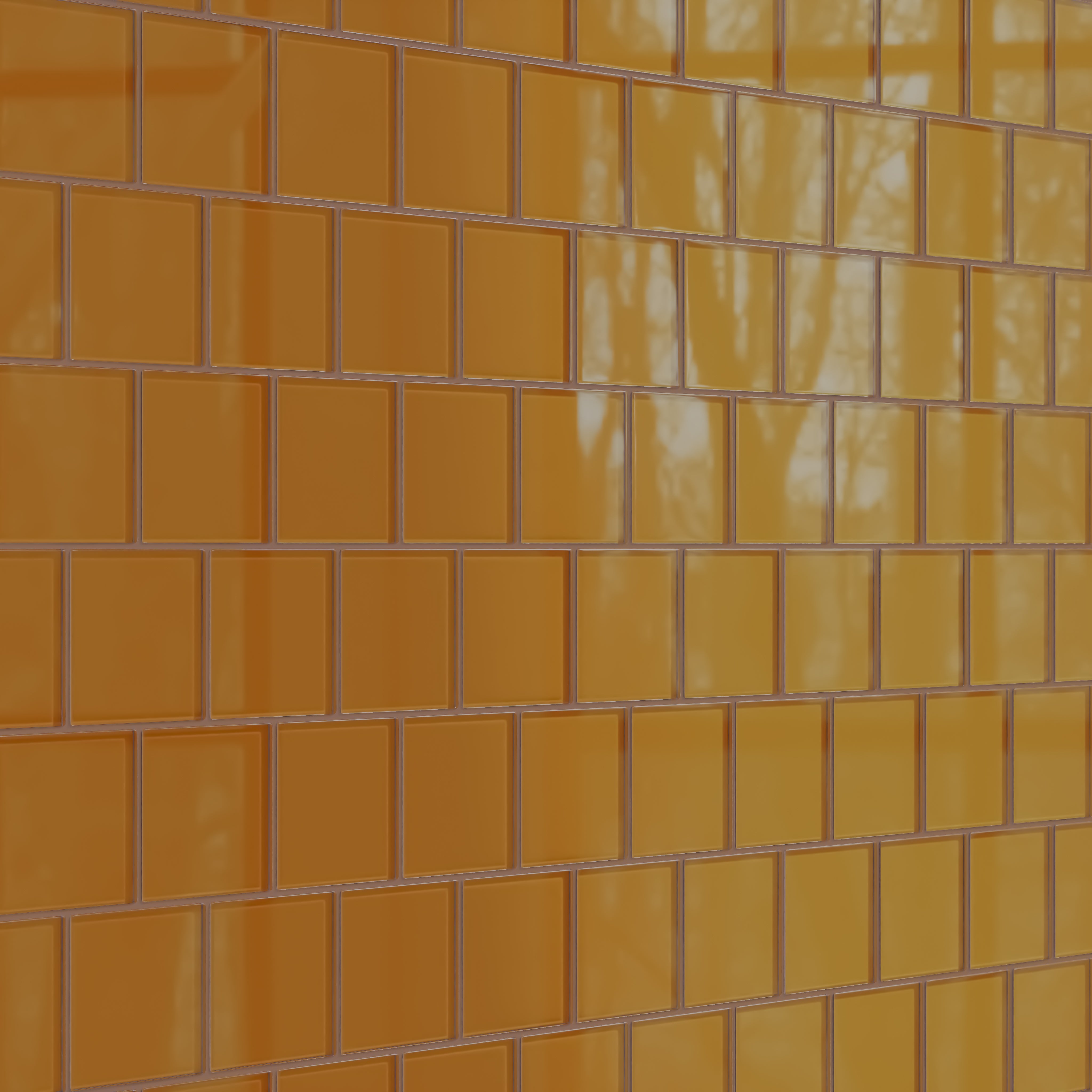 4x4 Glass Tile in Falcon Gloss