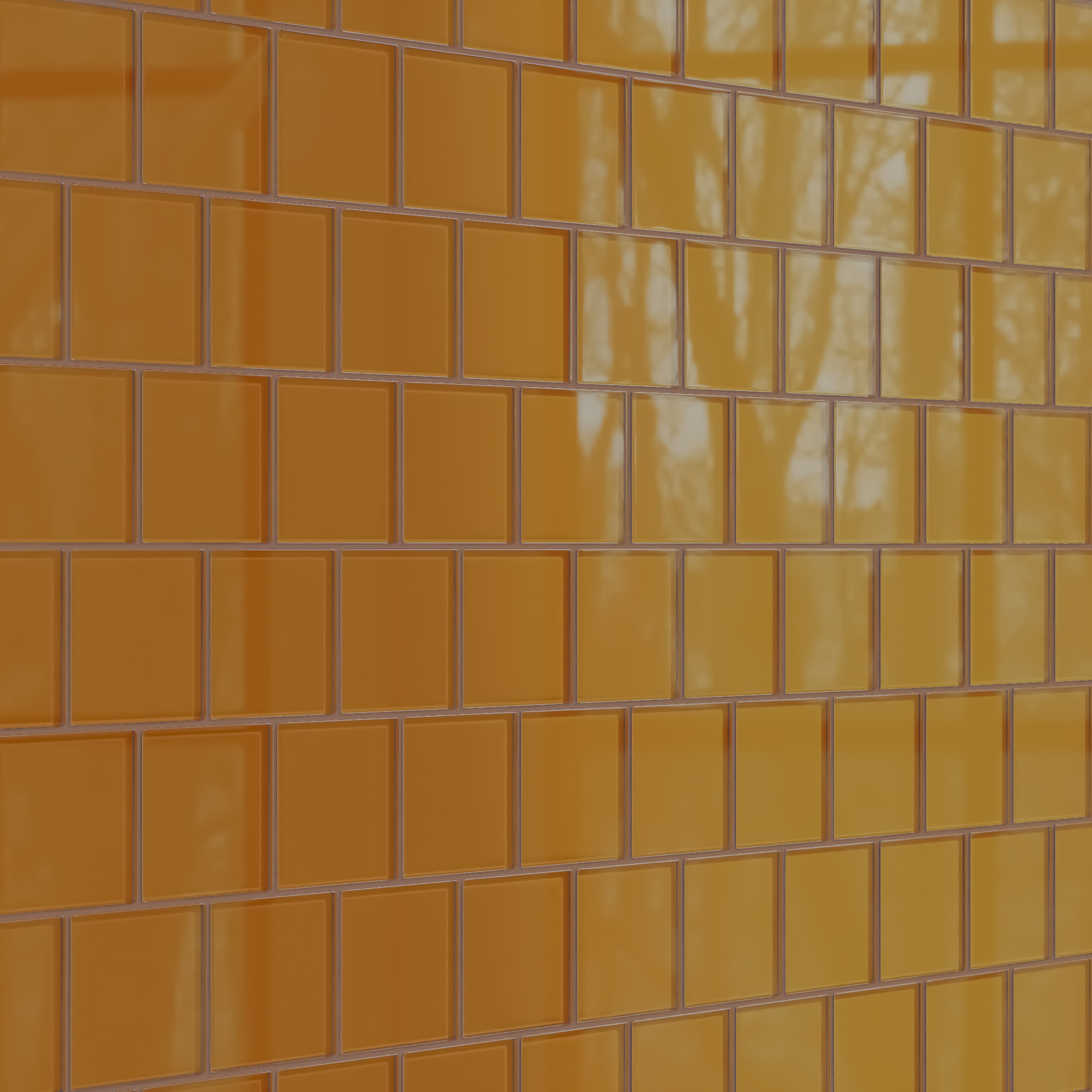 Quick Ship 4x4 Glass Tile in Falcon Gloss