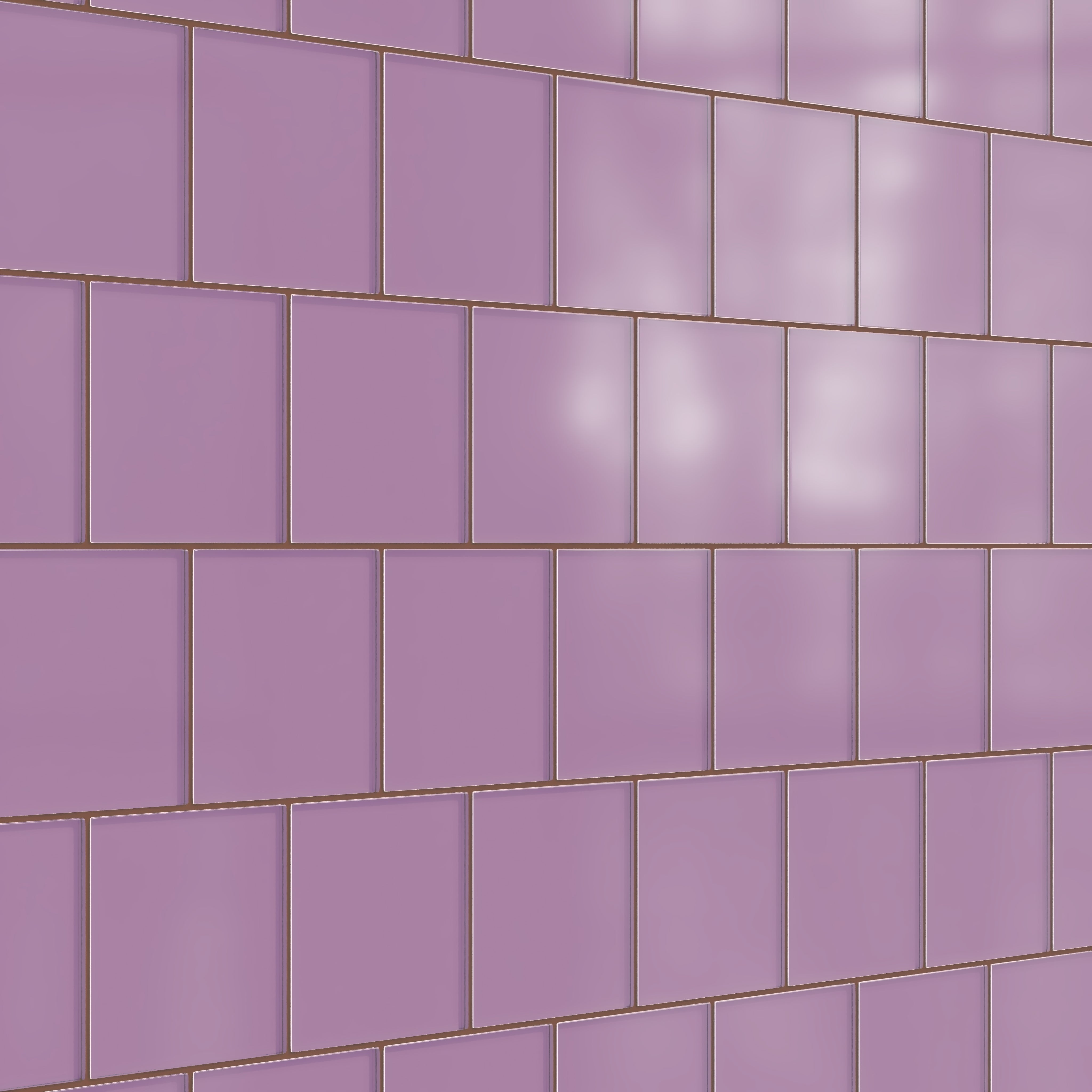 6x6 Glass Tile in Waxbill Matte
