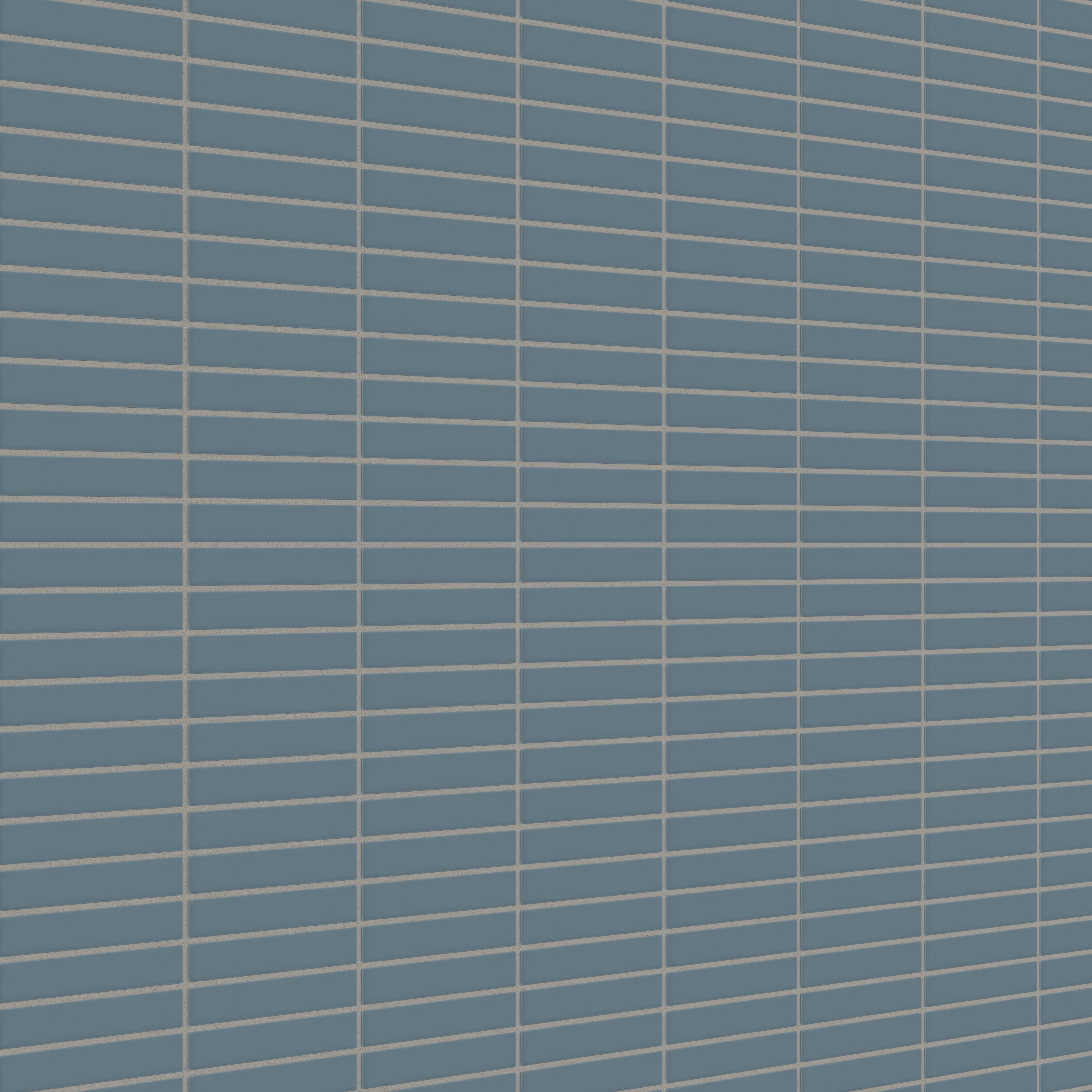1x6 Straight Set Sheeted Original Ceramic Mosaic Tile in Nautical Matte