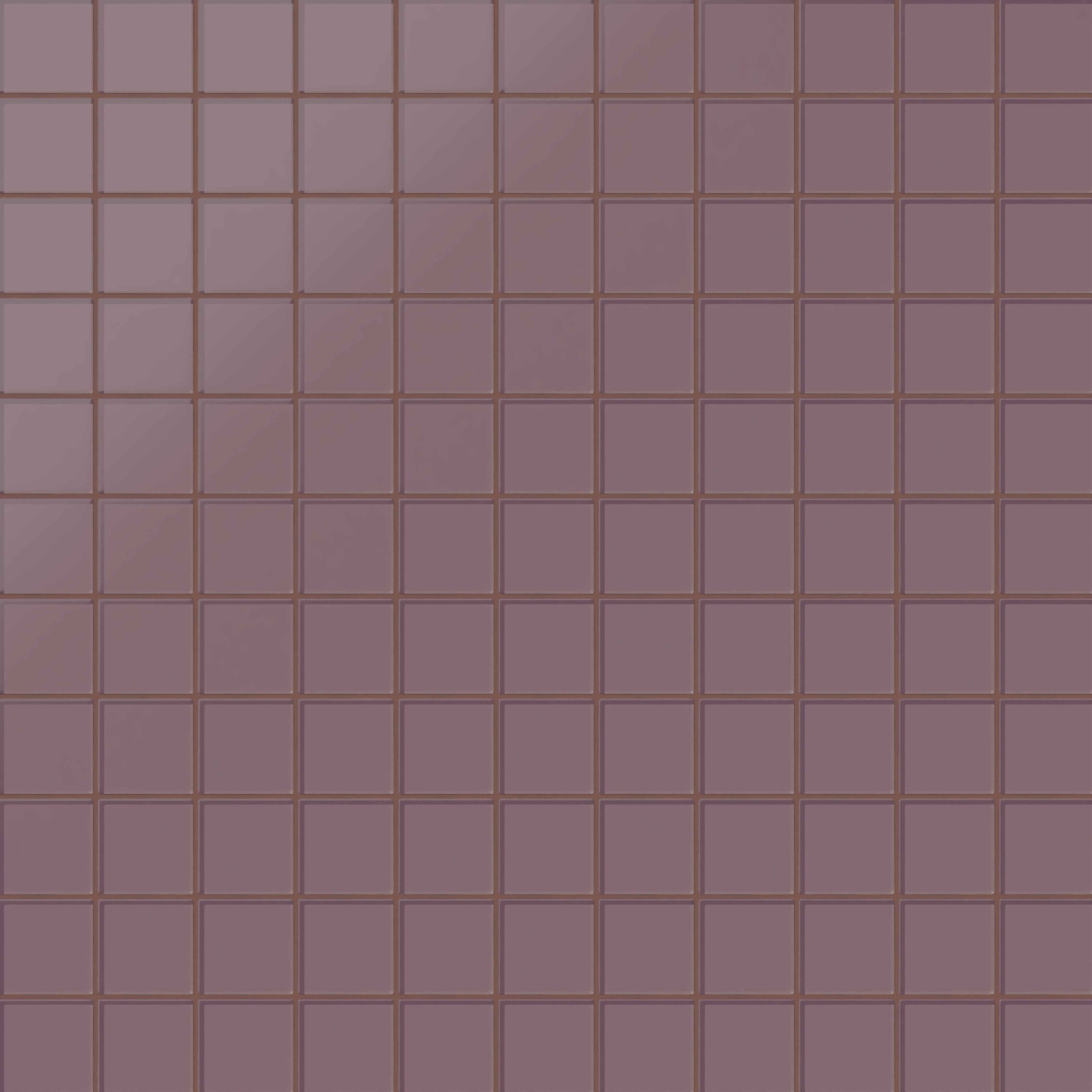 3x3 Straight Set Sheeted Glass Mosaic Tile in Crane Matte