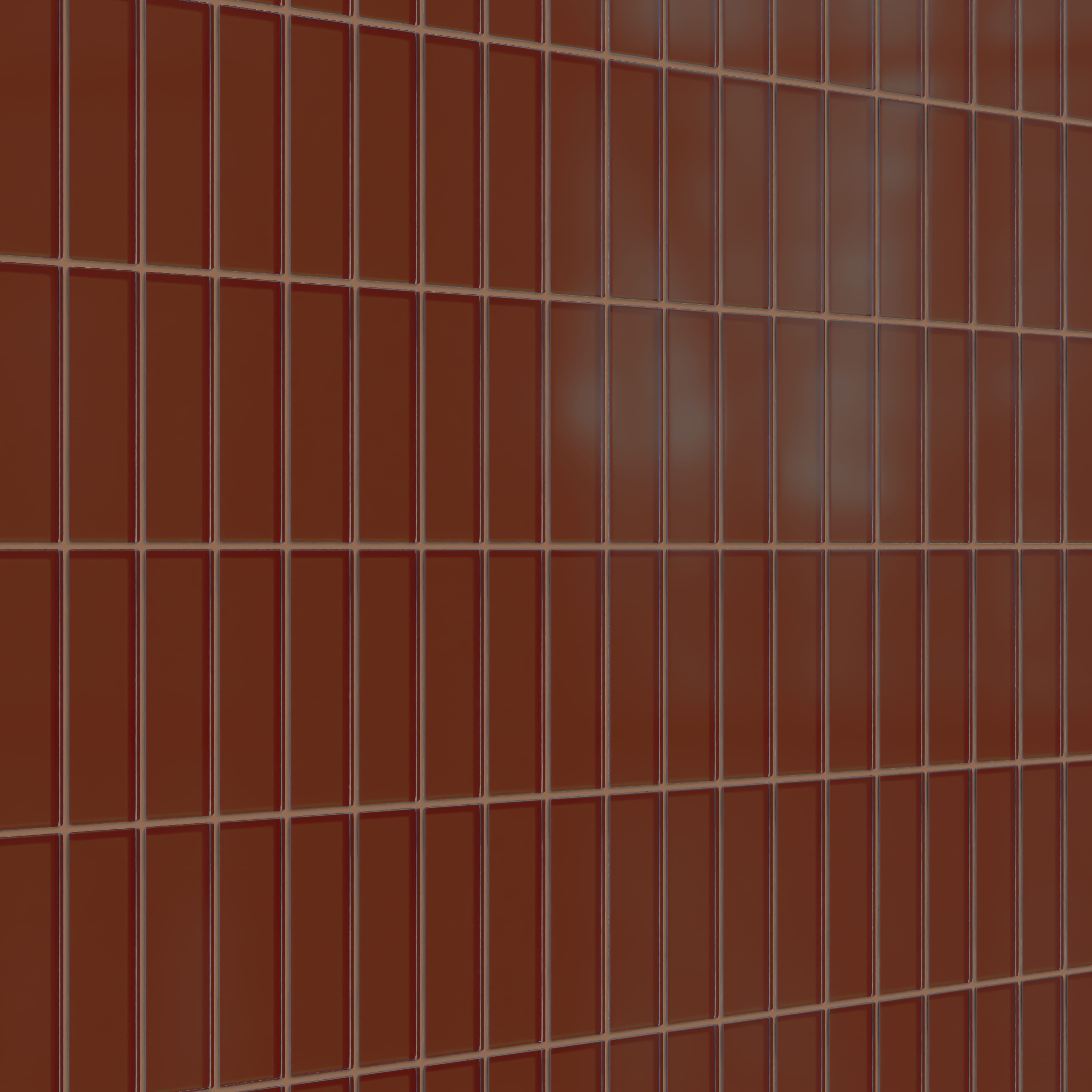 Quick Ship 2x6 Glass Tile in Pheasant Matte