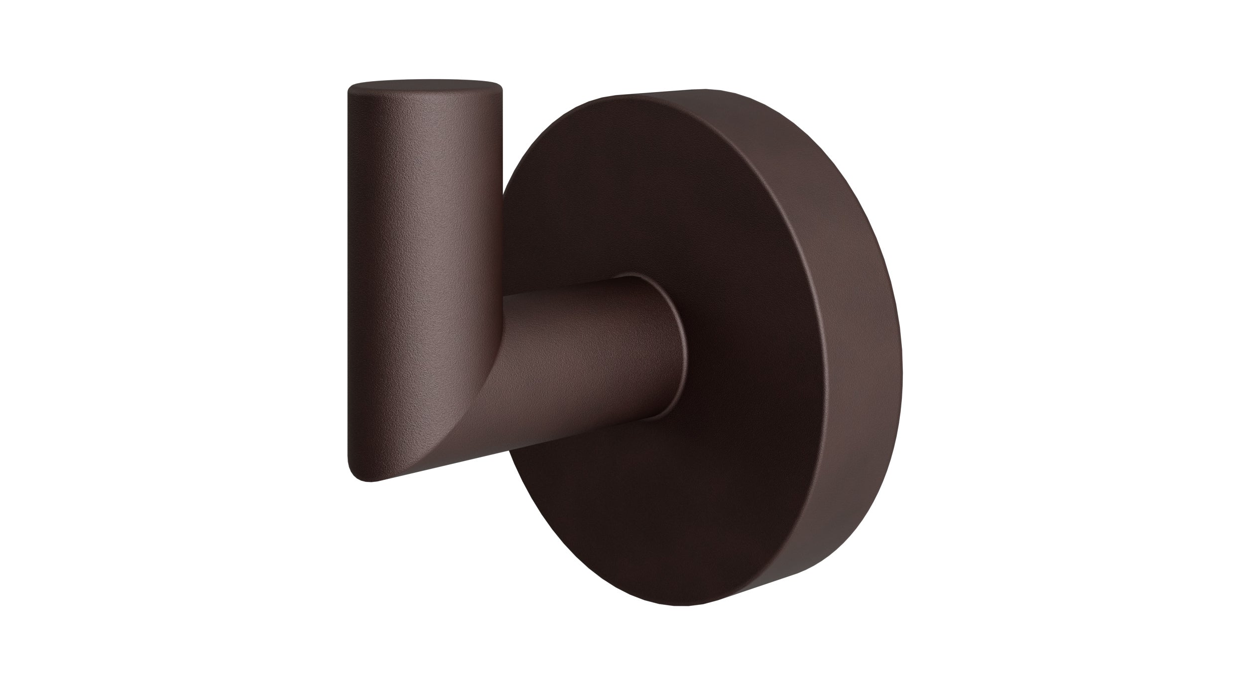 Contour Robe Hook in Architectural Copper