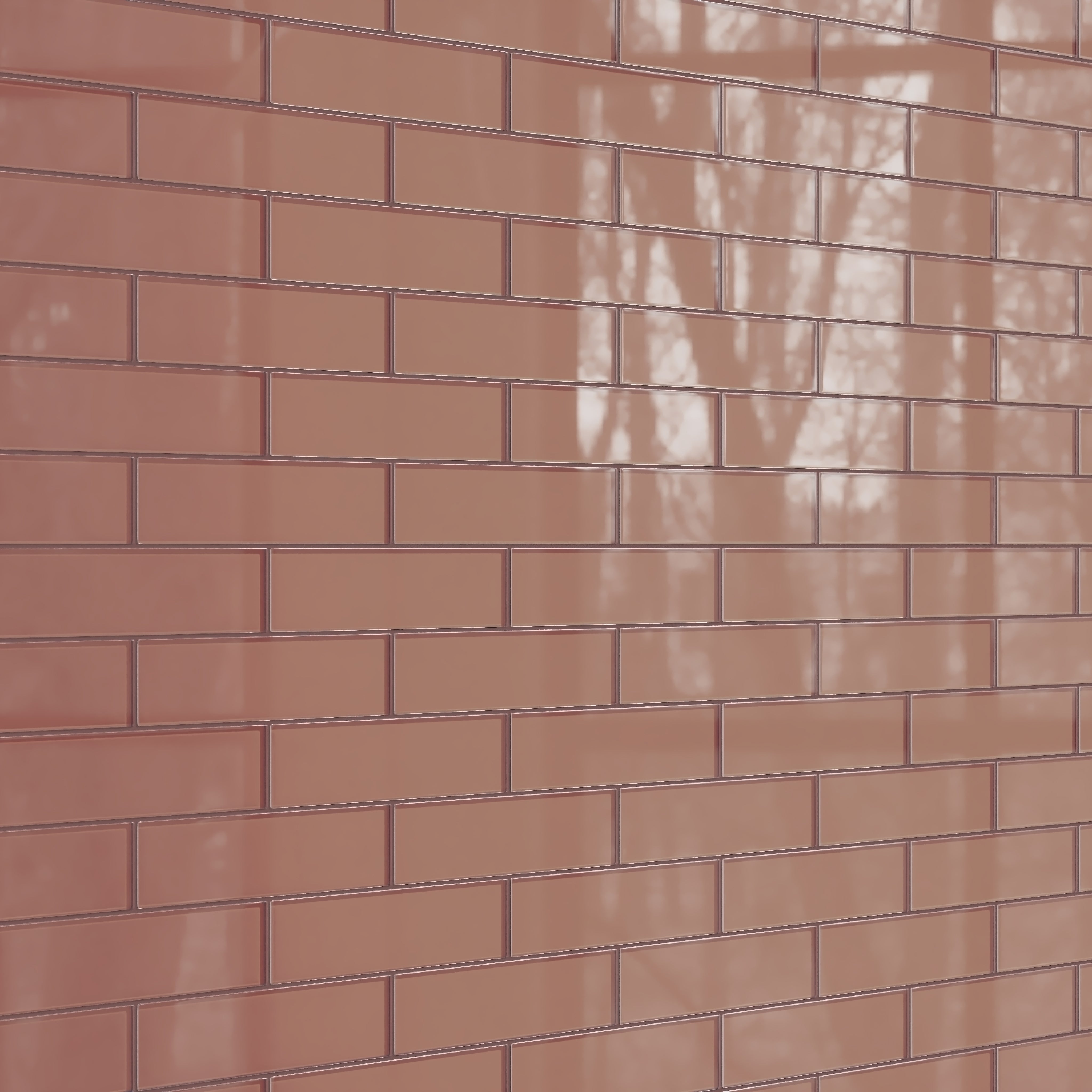 3x12 Glass Tile in Flicker Gloss