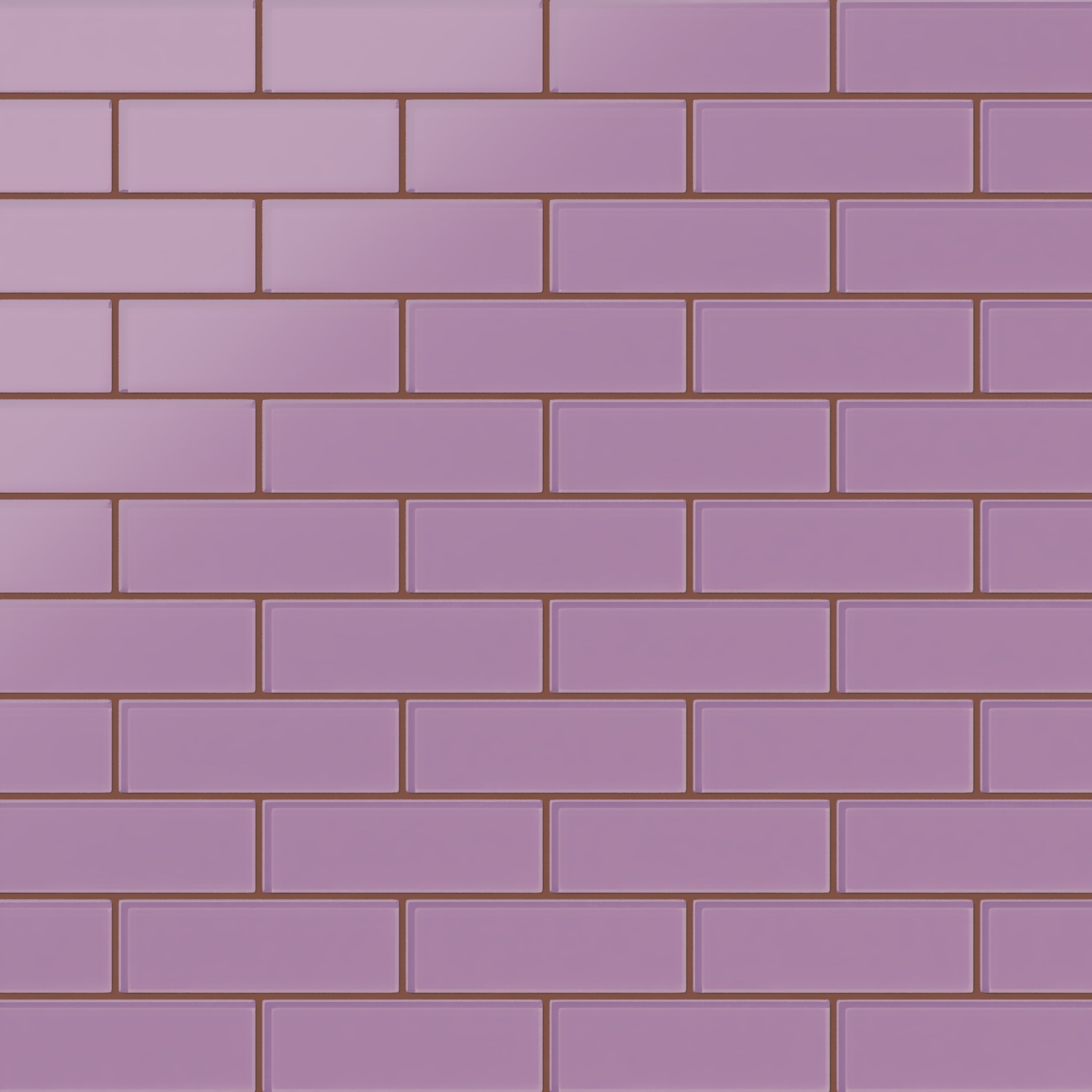 2x6 Glass Tile in Waxbill Matte