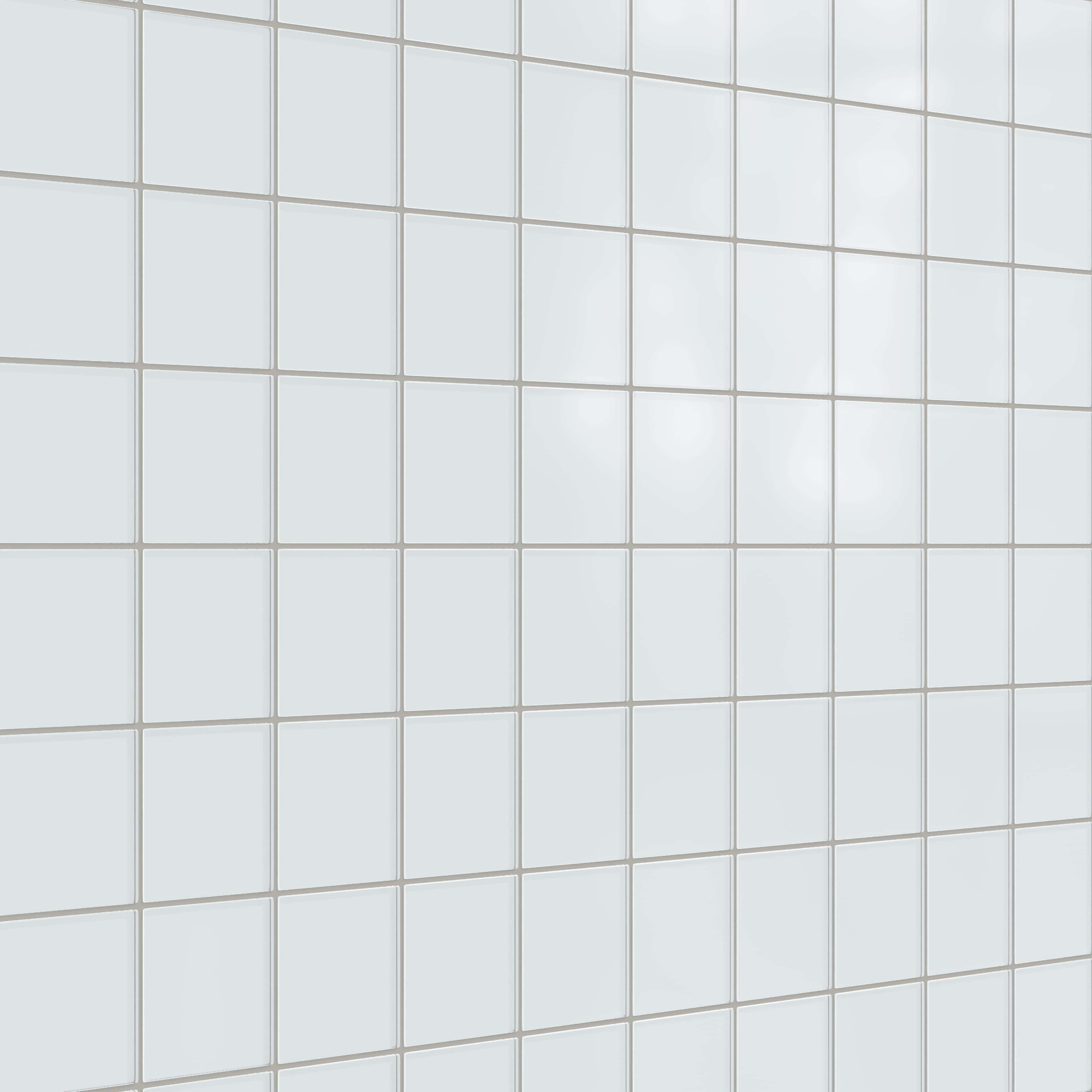 Quick Ship 4x4 Glass Tile in Warbler Matte