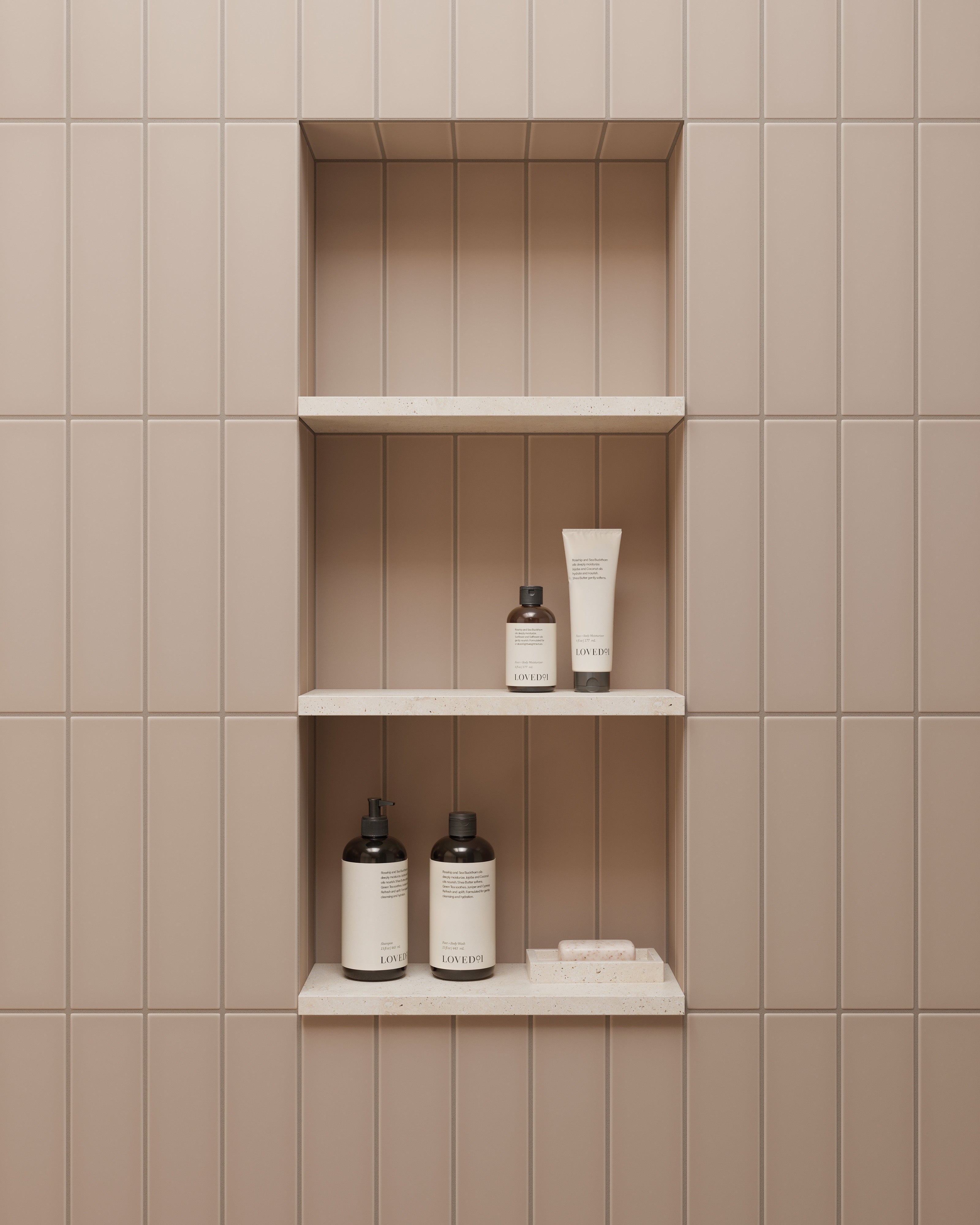 3x12 Original Ceramic Tile in Sweet Pea Matte
