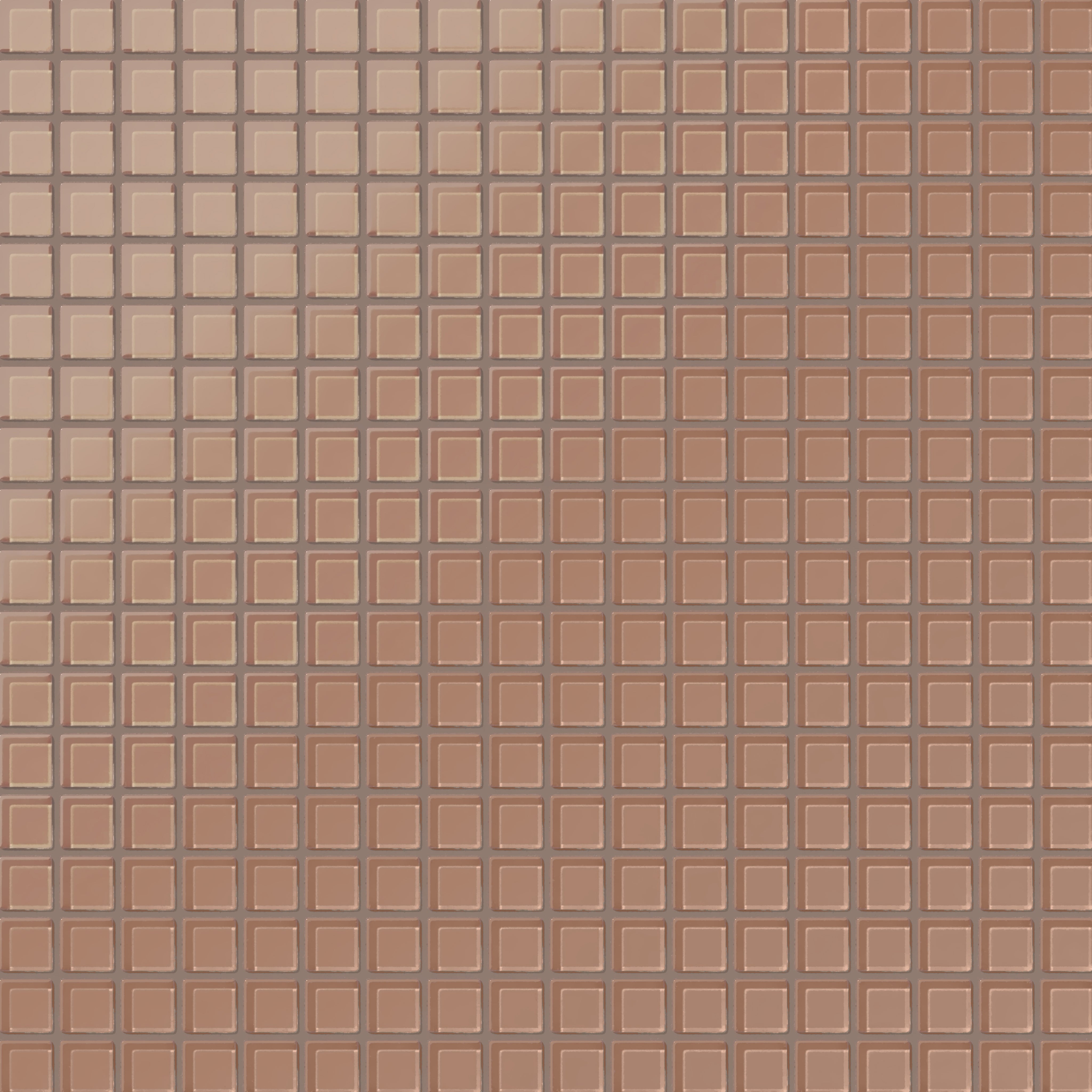 1x1 Straight Set Sheeted Glass Mosaic Tile in Sora Matte
