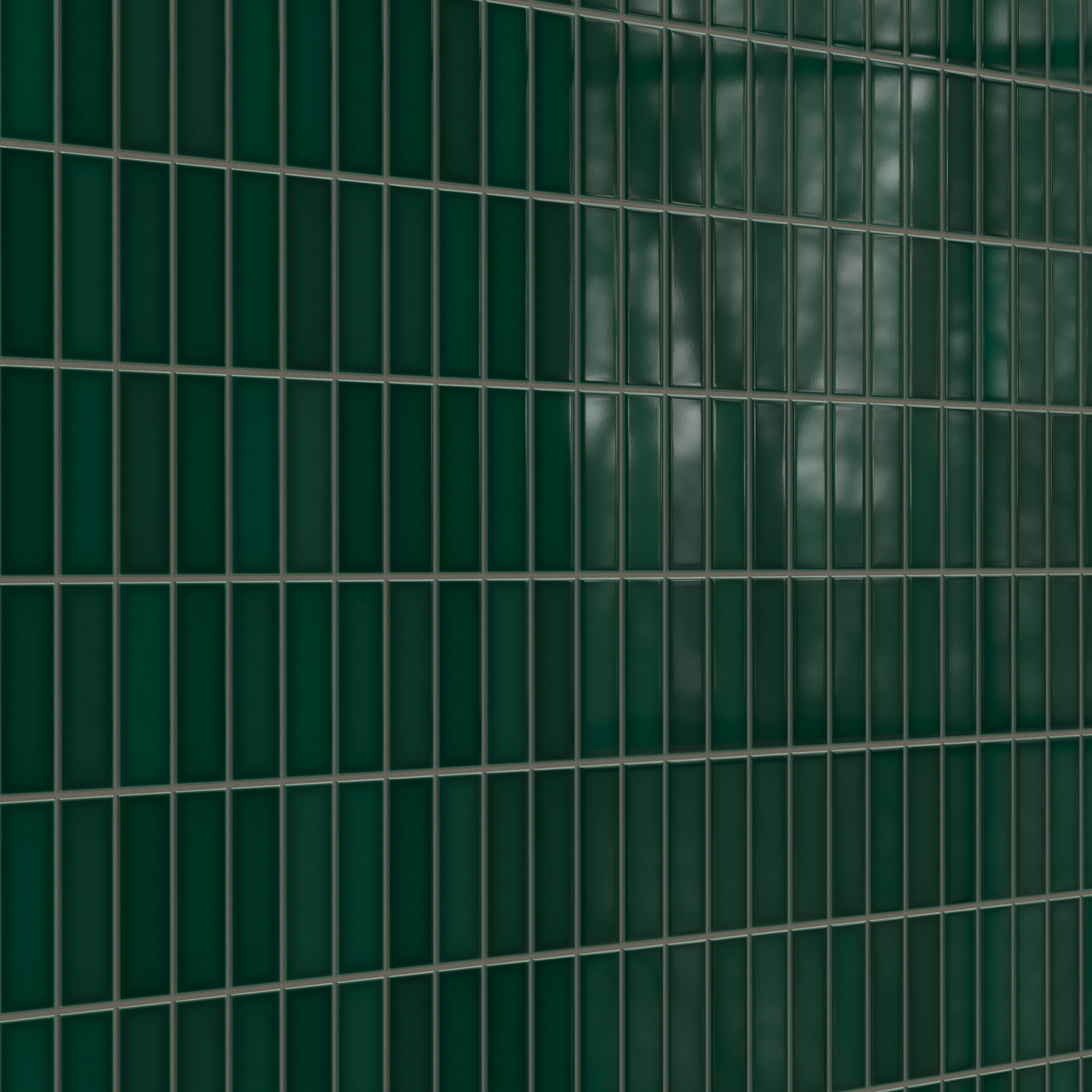 2x6 Original Ceramic Tile in Evergreen Gloss