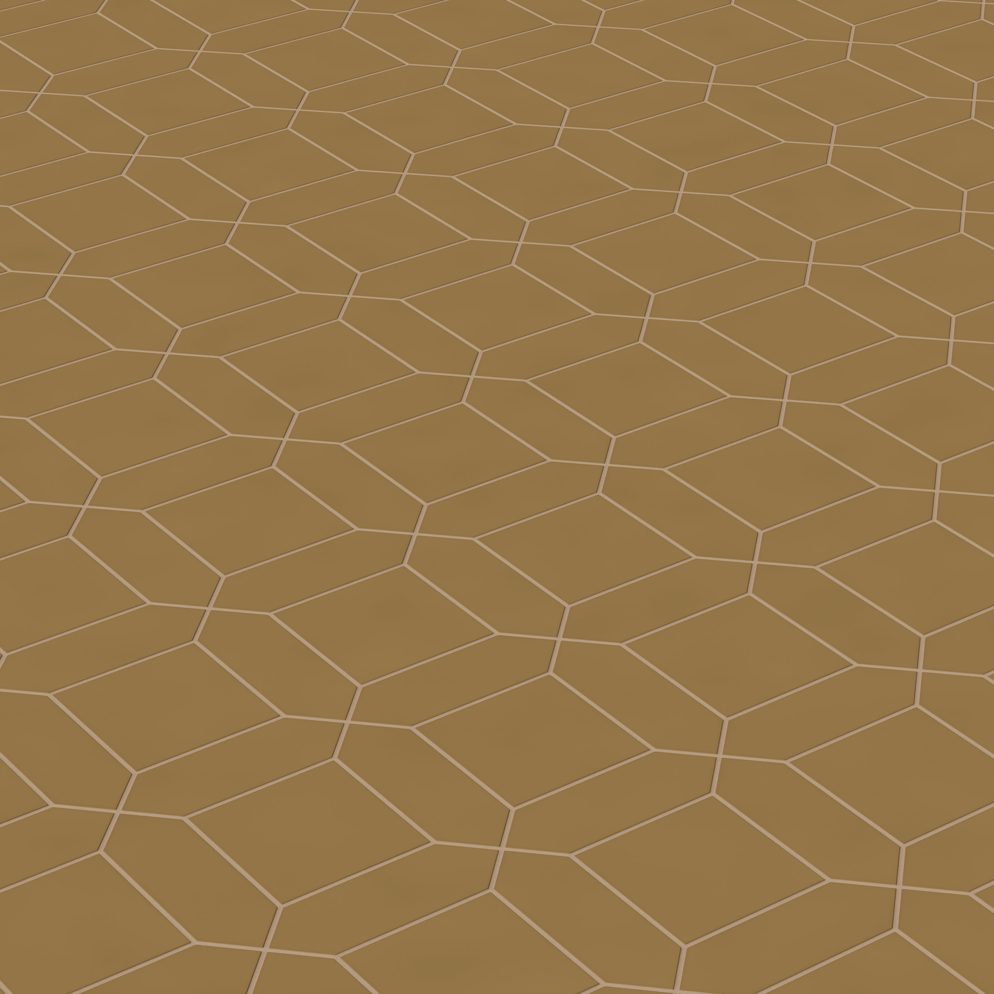Atrium Original Ceramic Tile in Chaparral Matte