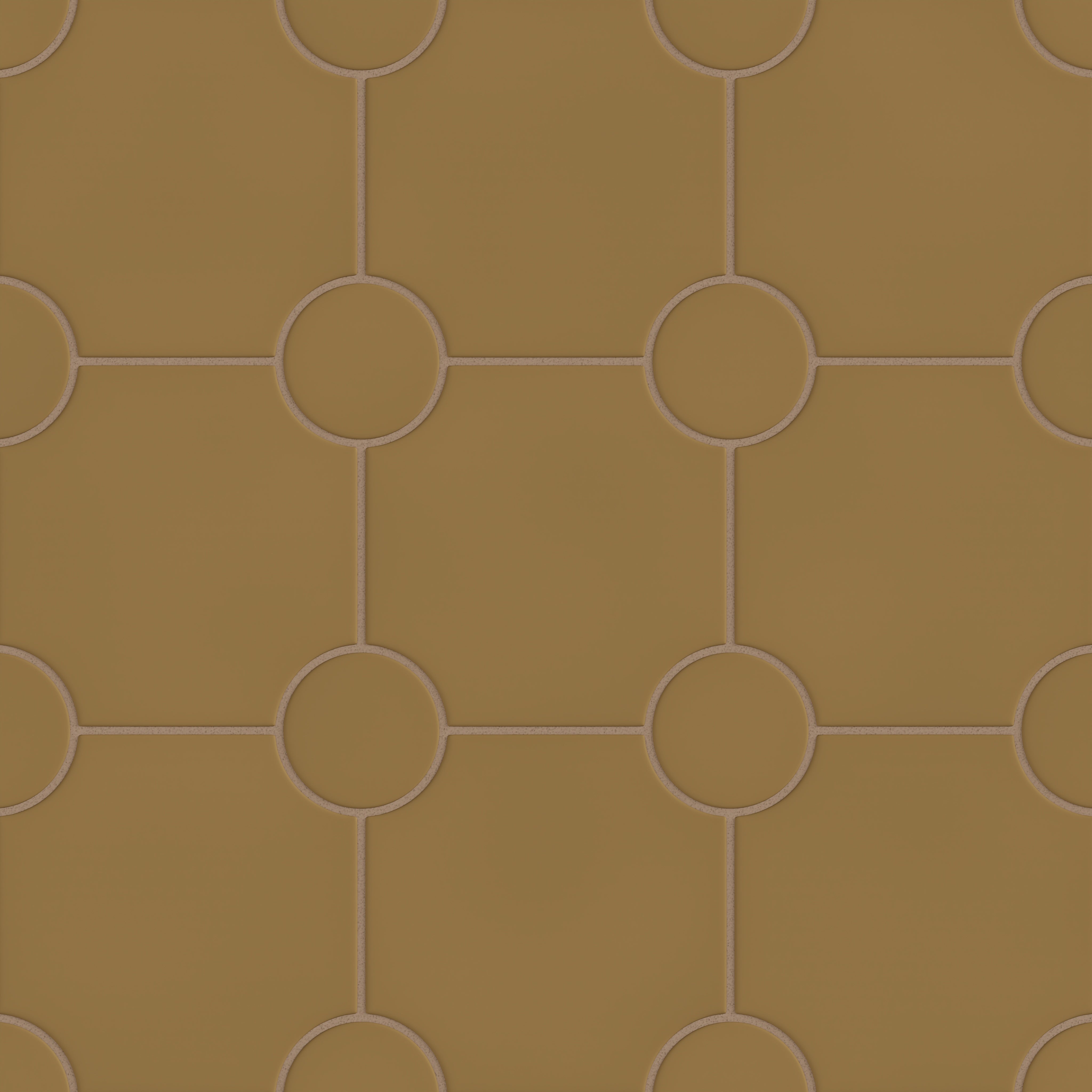 Portico Original Ceramic Tile in Chaparral Matte