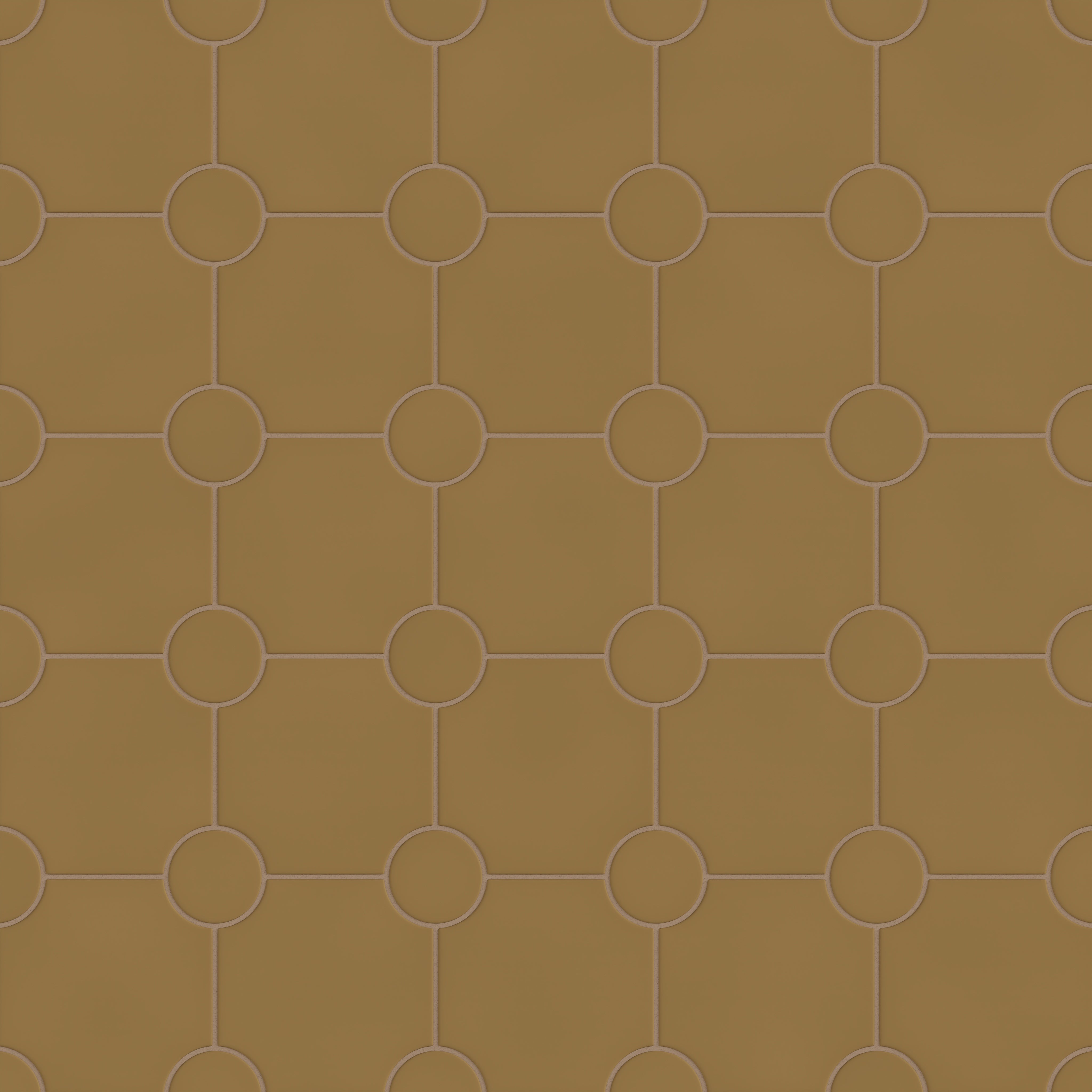Portico Original Ceramic Tile in Chaparral Matte