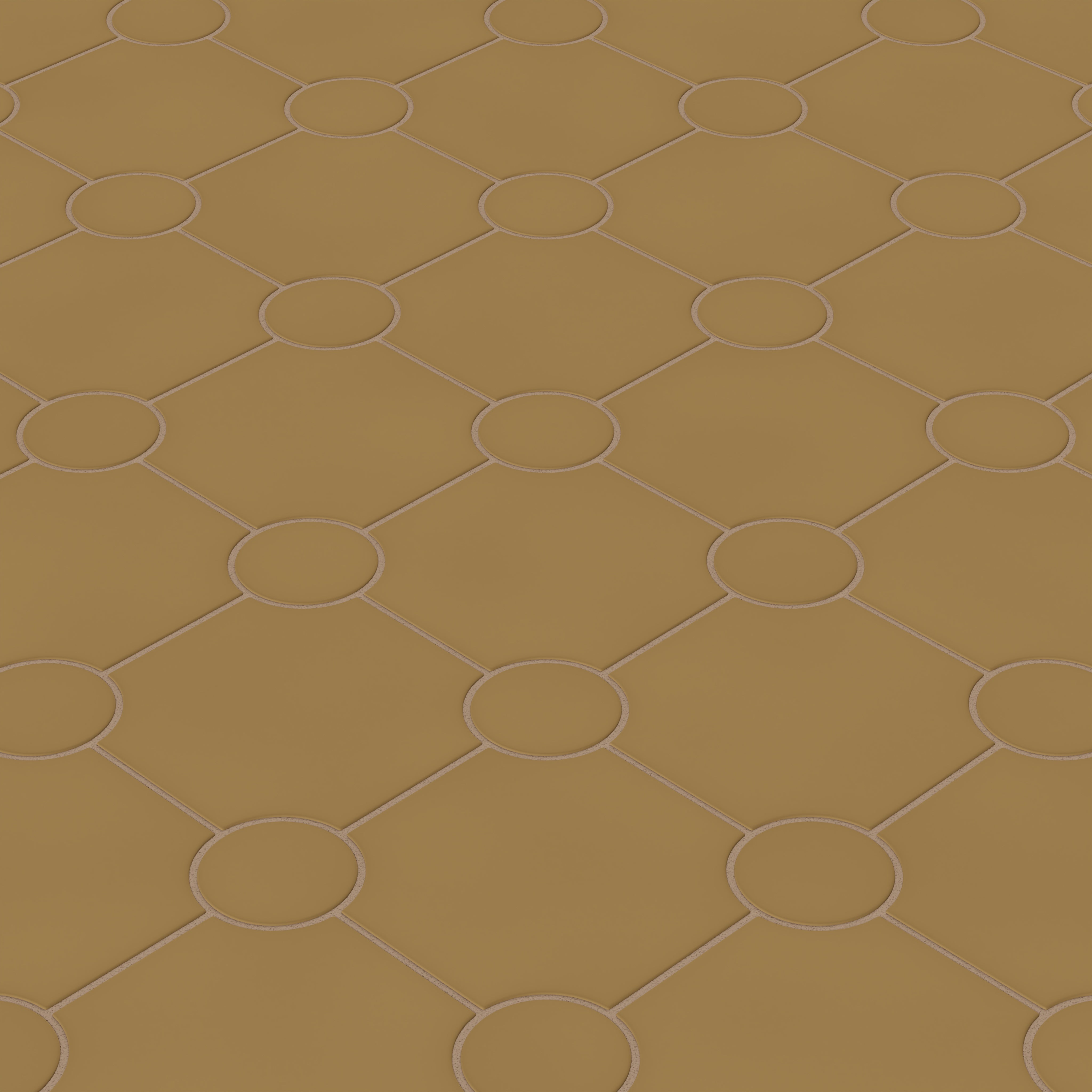 Portico Original Ceramic Tile in Chaparral Matte