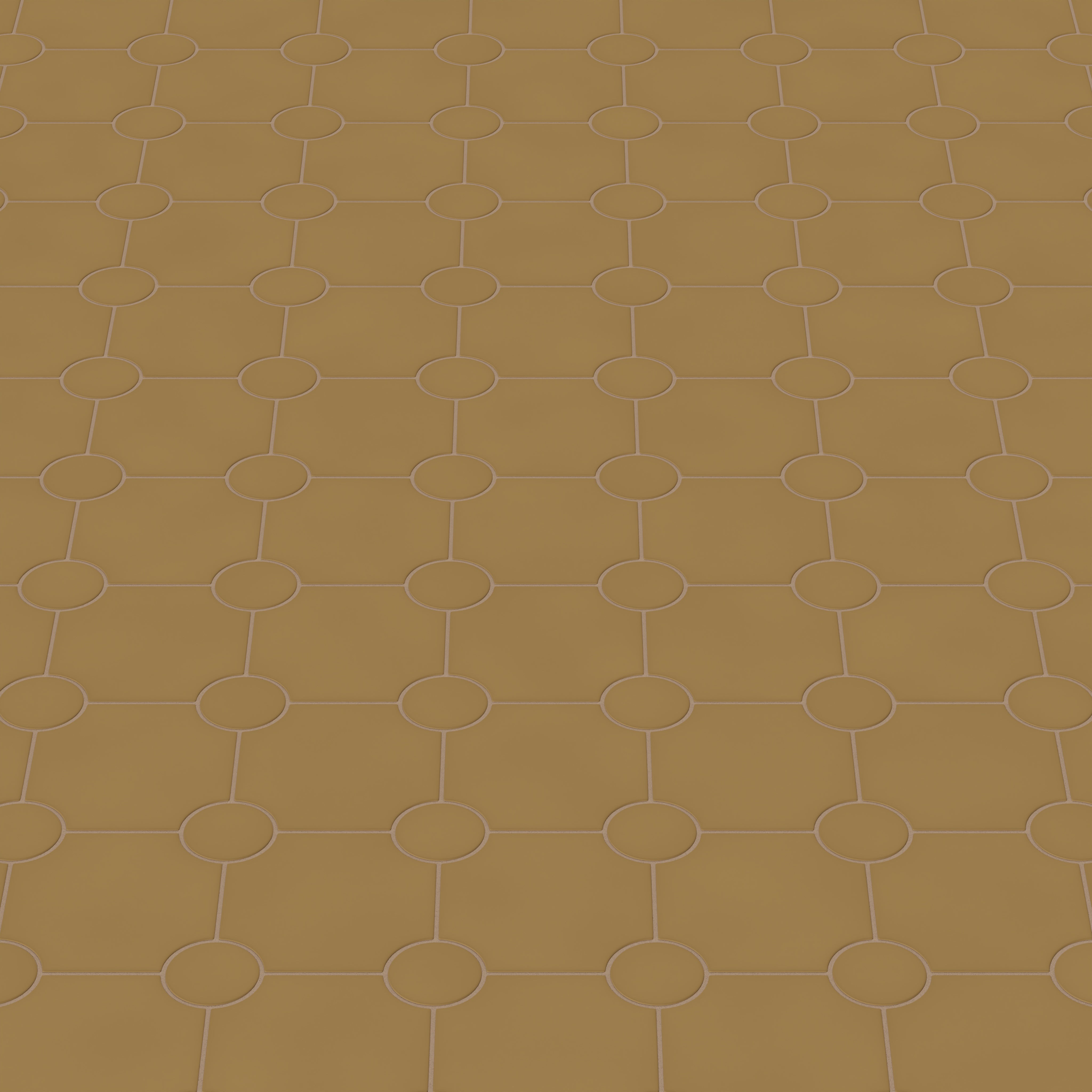 Portico Original Ceramic Tile in Chaparral Matte