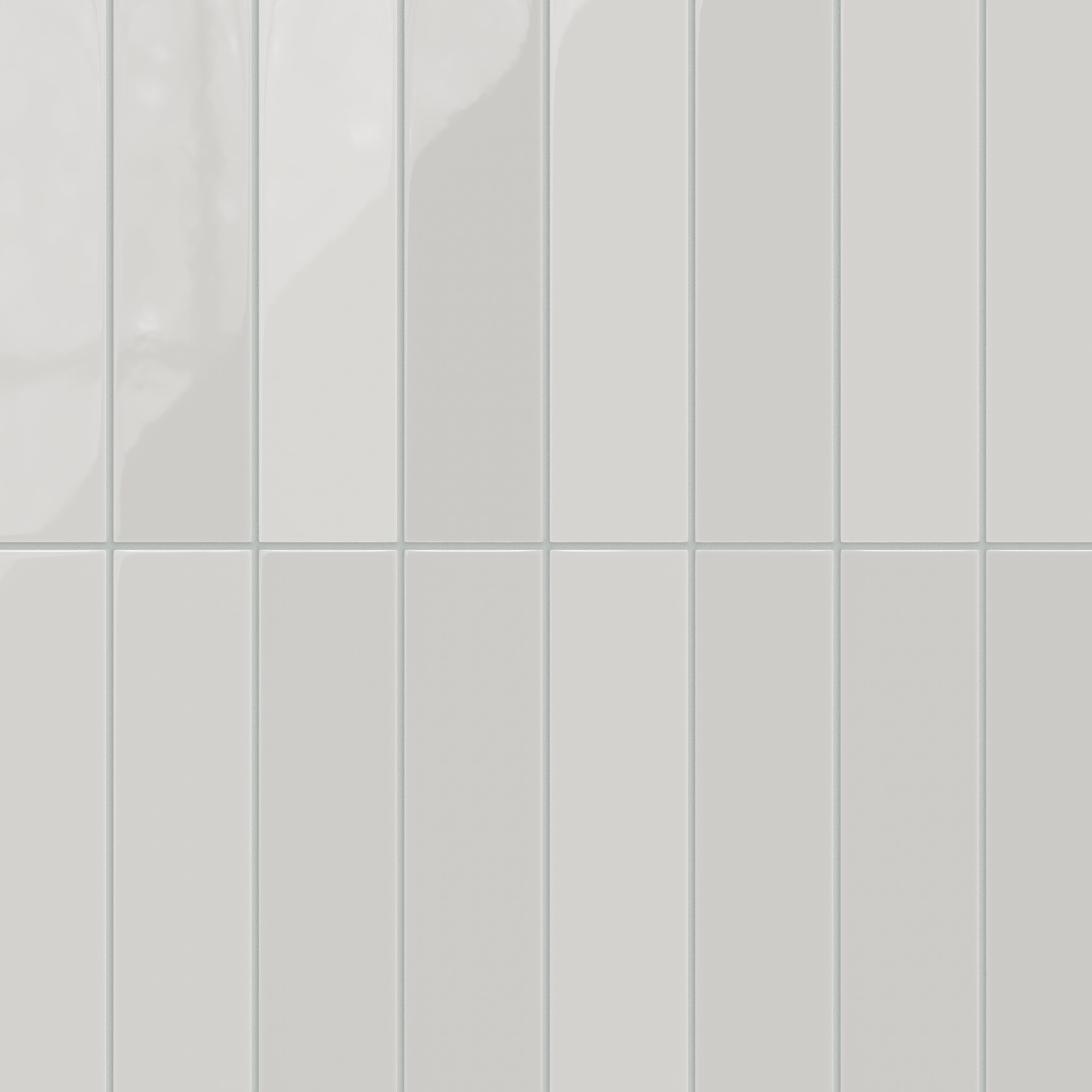 3x12 Natural Press Ceramic Tile in Cloud Cover Gloss