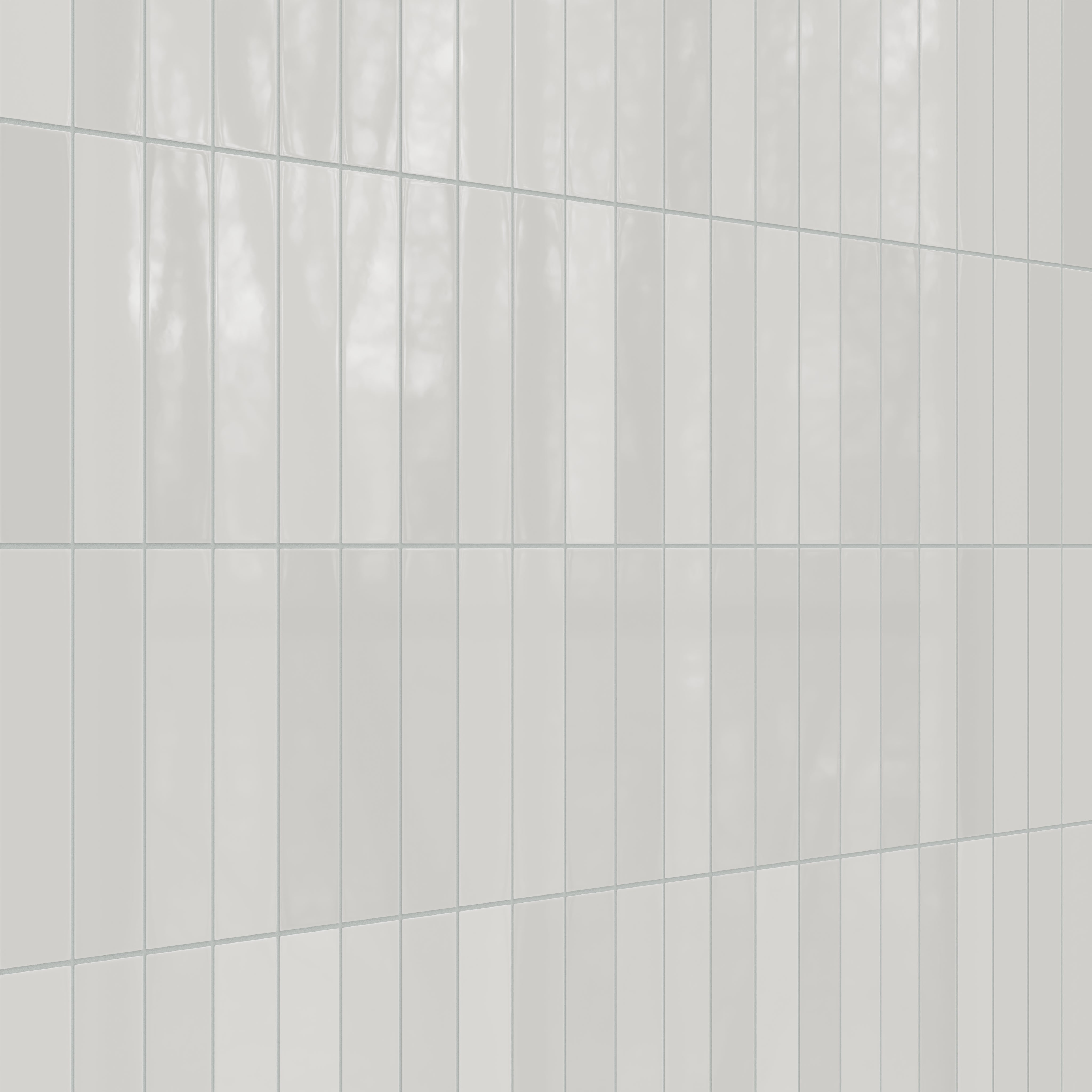 3x12 Natural Press Ceramic Tile in Cloud Cover Gloss
