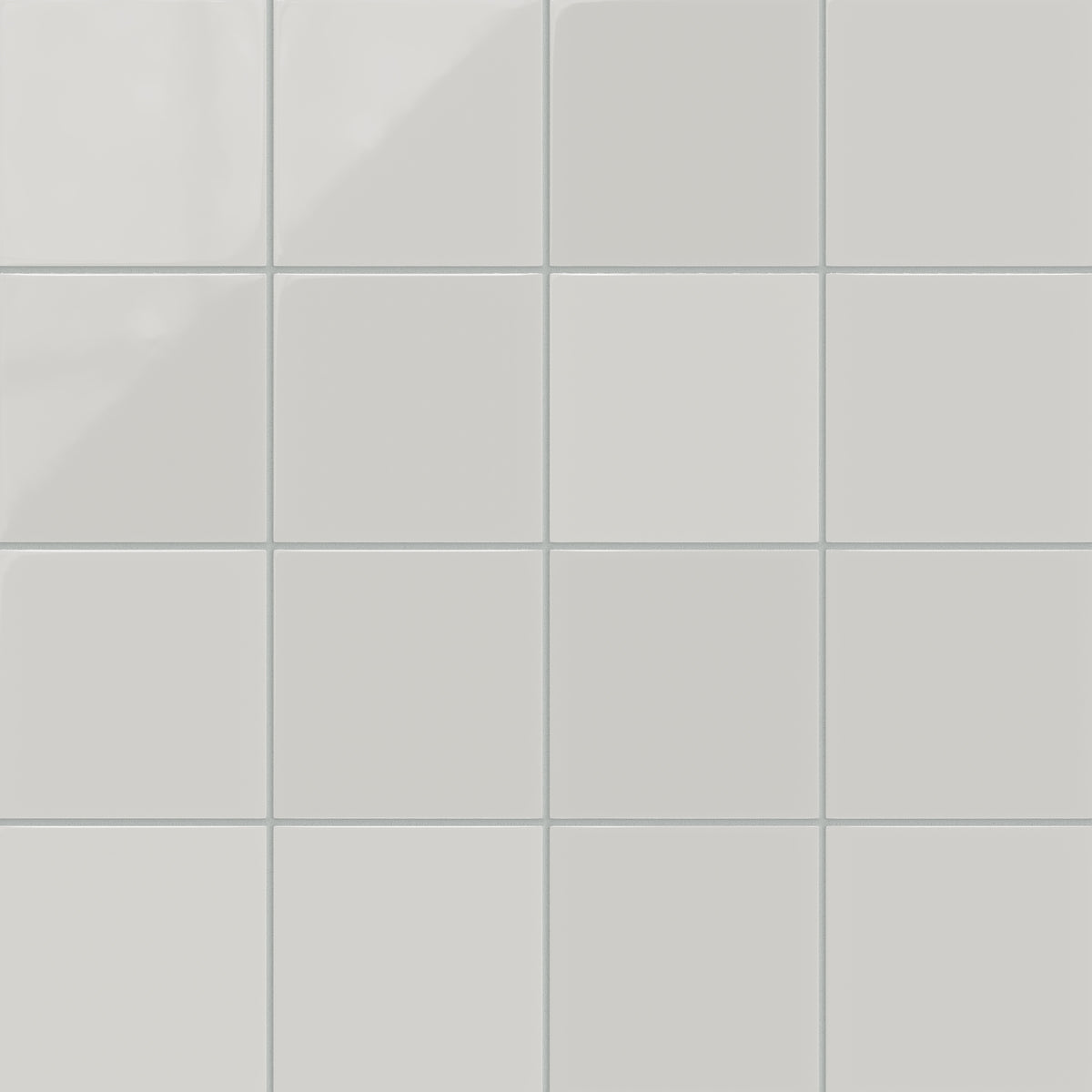 6x6 Natural Press Ceramic Tile in Cloud Cover Gloss