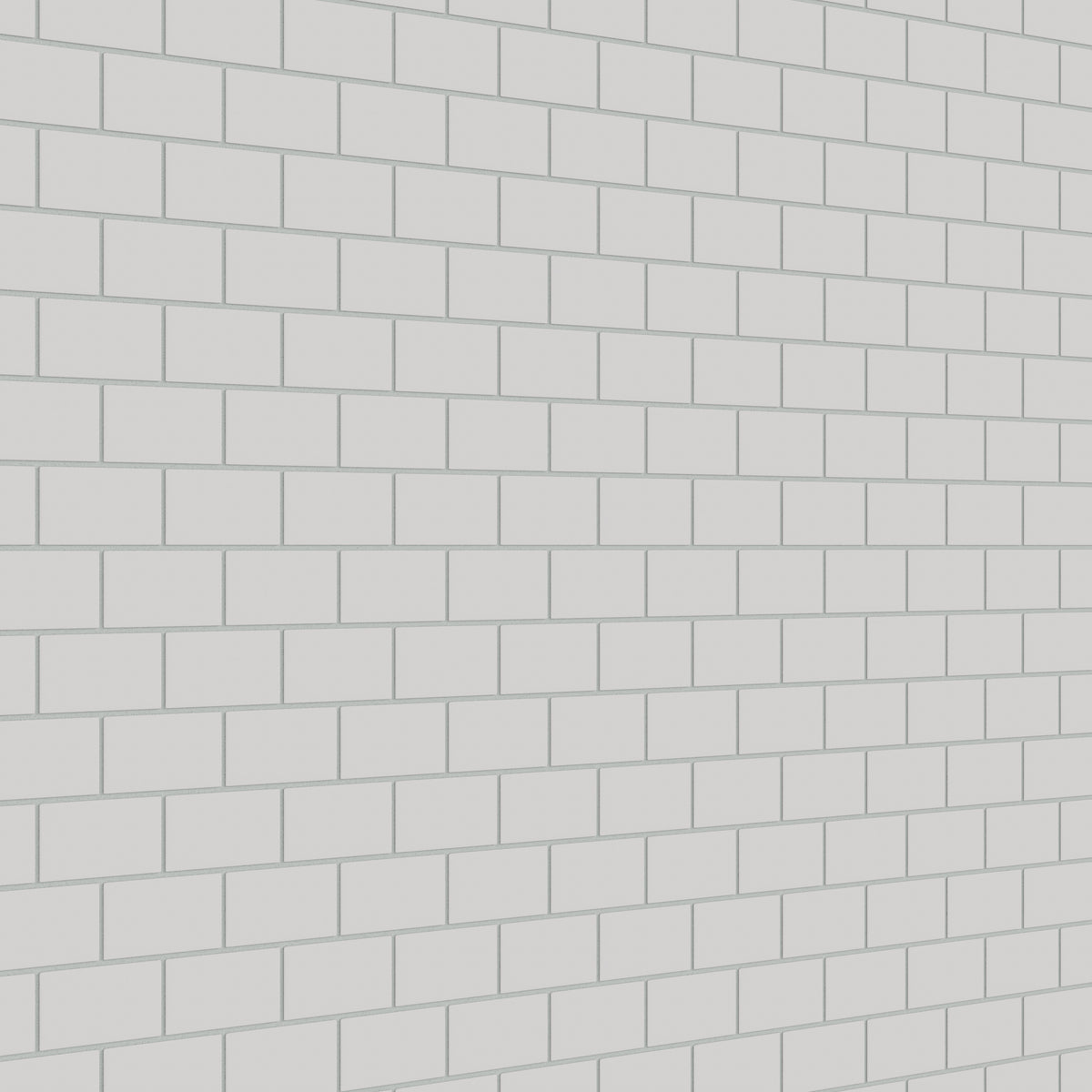 2x4 Half Offset Sheeted Natural Press Ceramic Mosaic Tile in Cloud Cover Matte