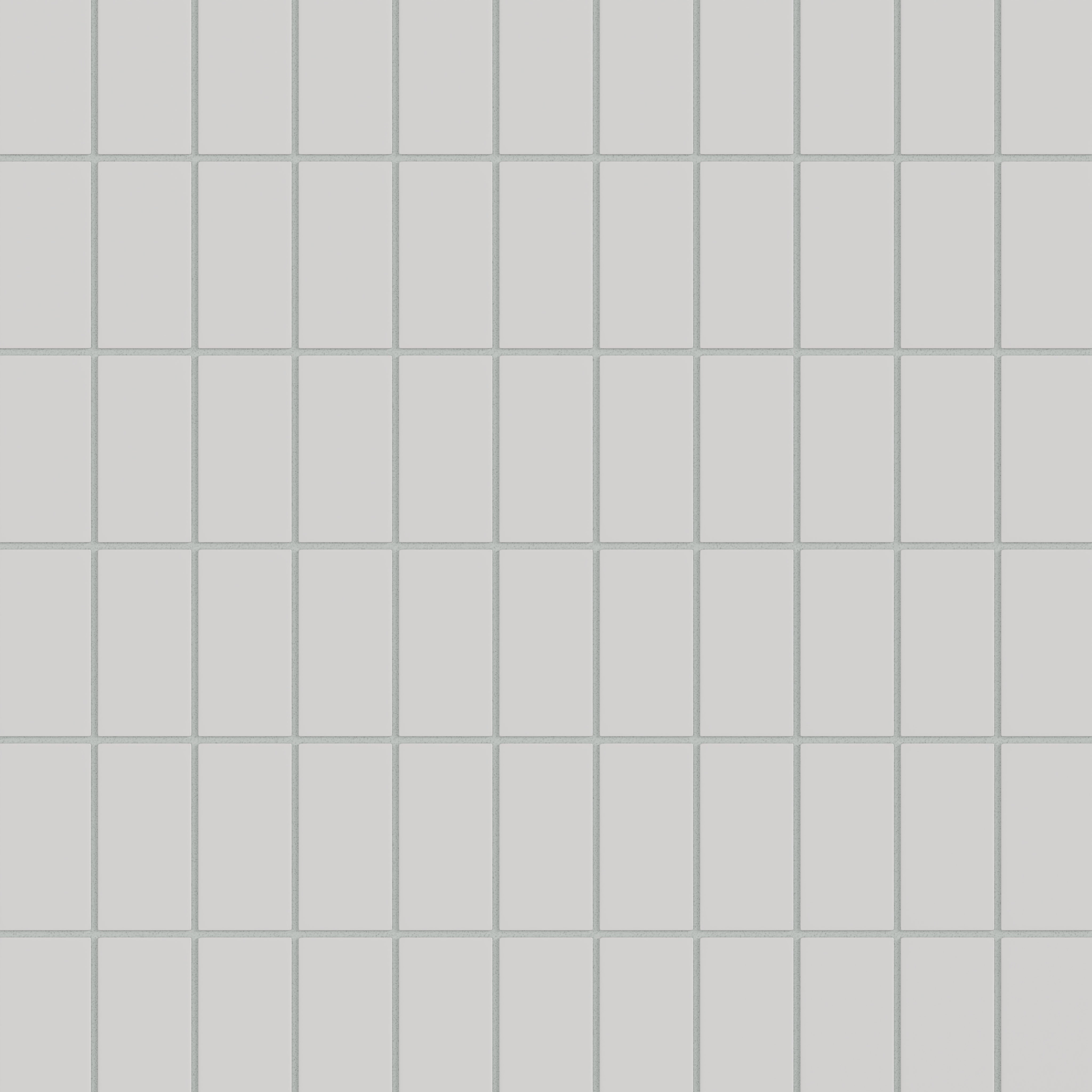 2x4 Straight Set Sheeted Natural Press Ceramic Mosaic Tile in Cloud Cover Matte